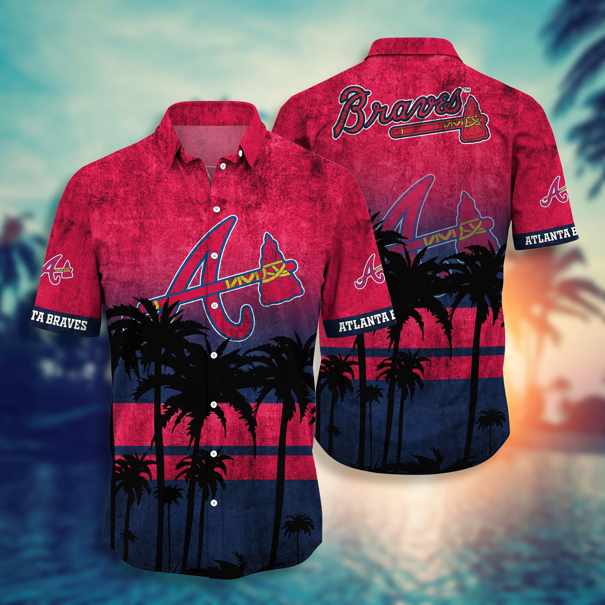 Atlanta Braves Hawaii Shirt Short Style Hot Trending Summer NA21689