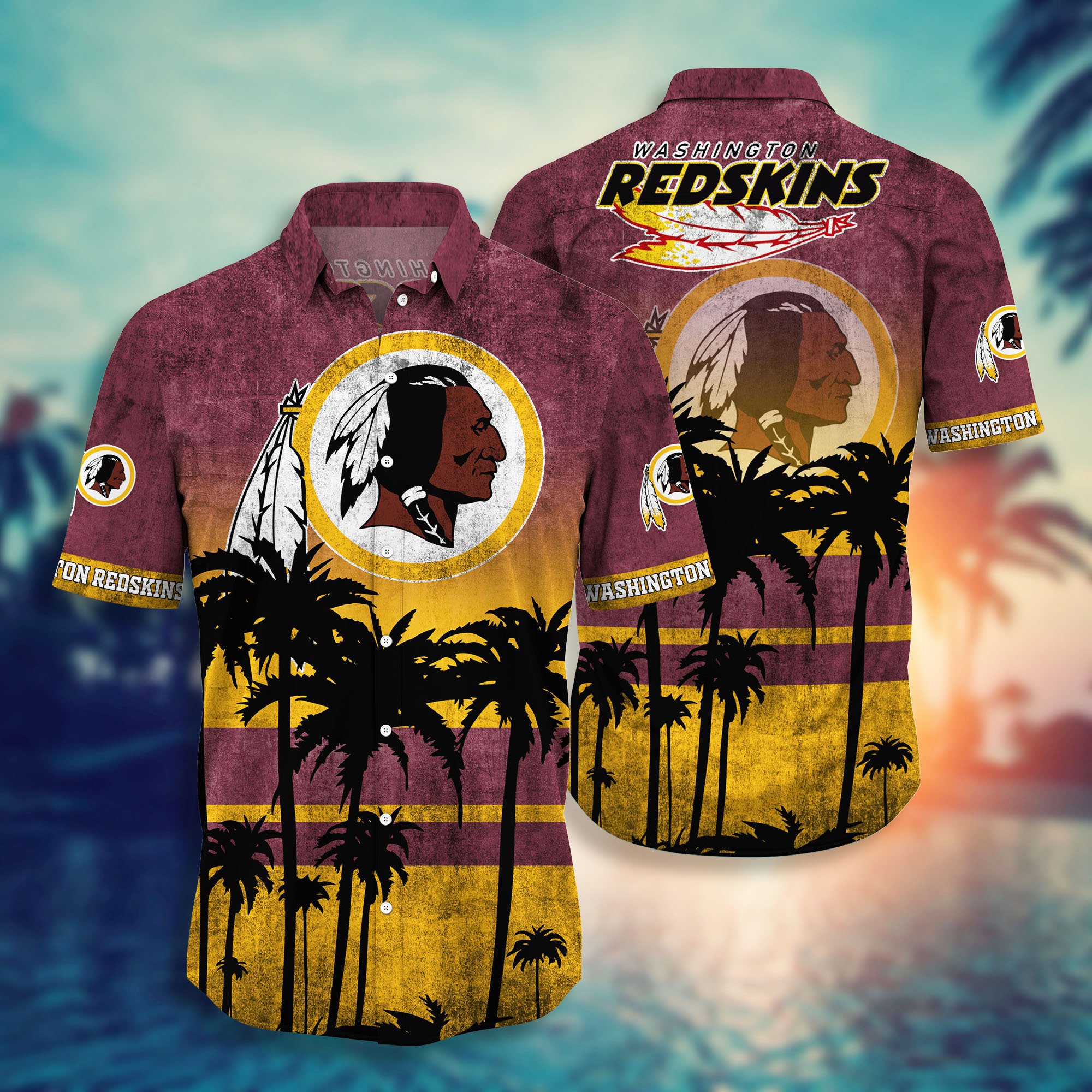 Washington Redskins Hawaii Shirt Short Style Hot Trending Summer NA21689