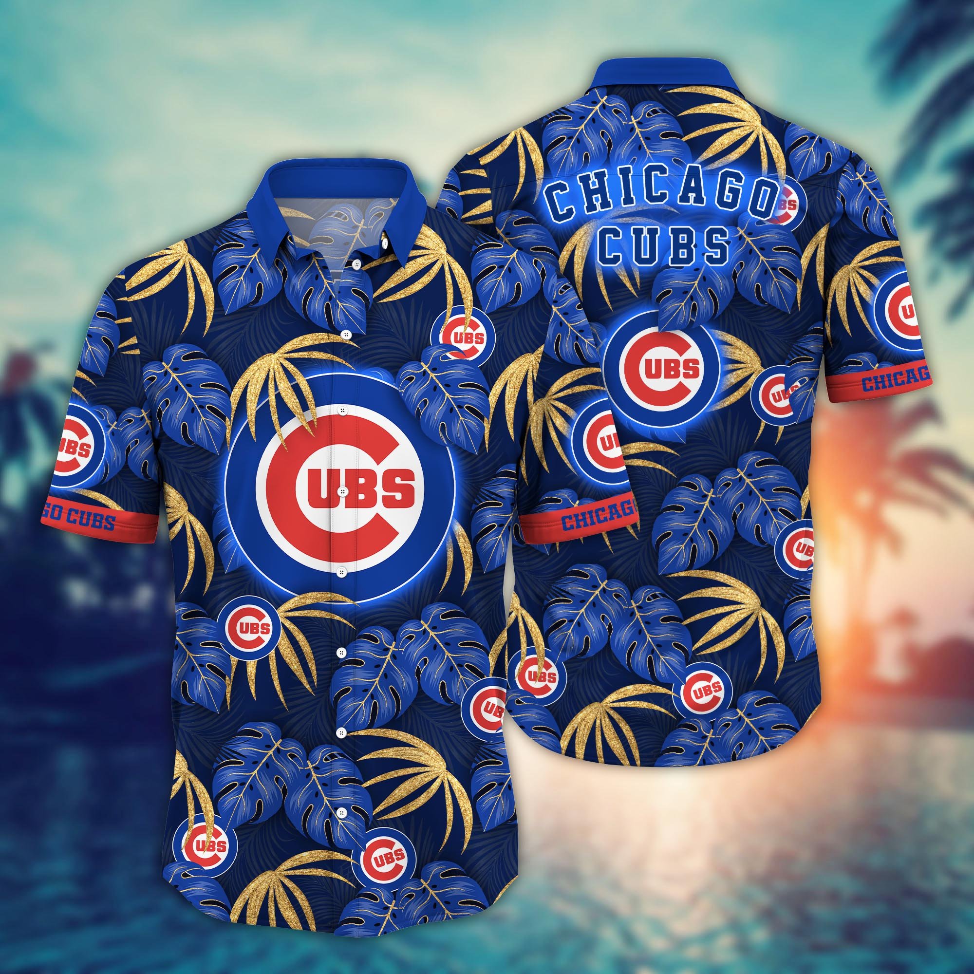 Chicago Cubs Flower Hawaii Shirt And Tshirt For Fans, Summer Football Shirts NA49303