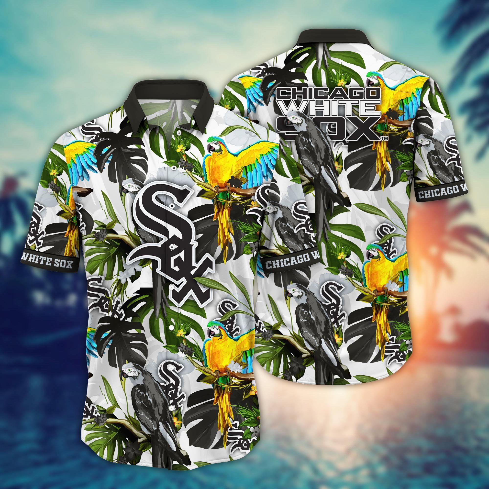 Chicago White Sox Flower Hawaii Shirt And Tshirt For Fans, Summer Football Shirts NA49405