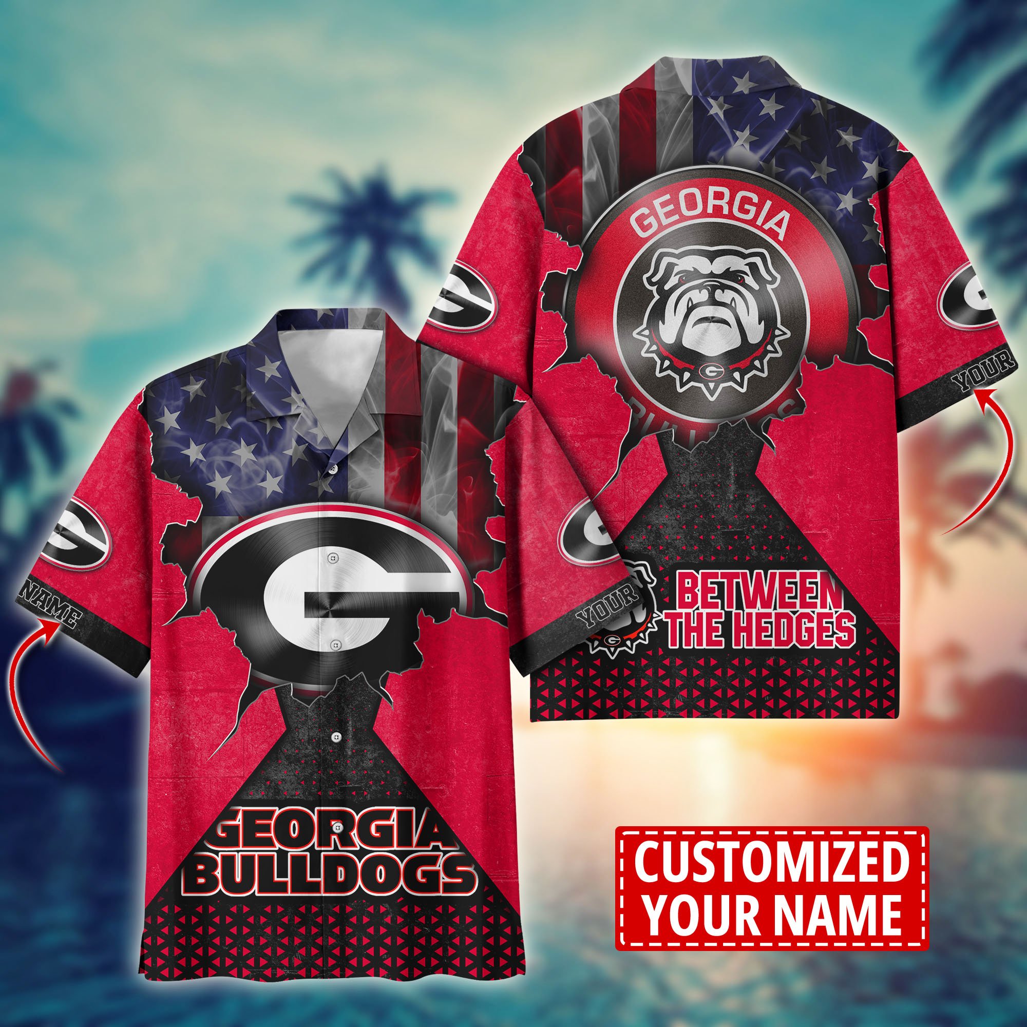 Georgia Bulldogs Custom Aloha Shirt Trending Summer. Gift For Fan H57952