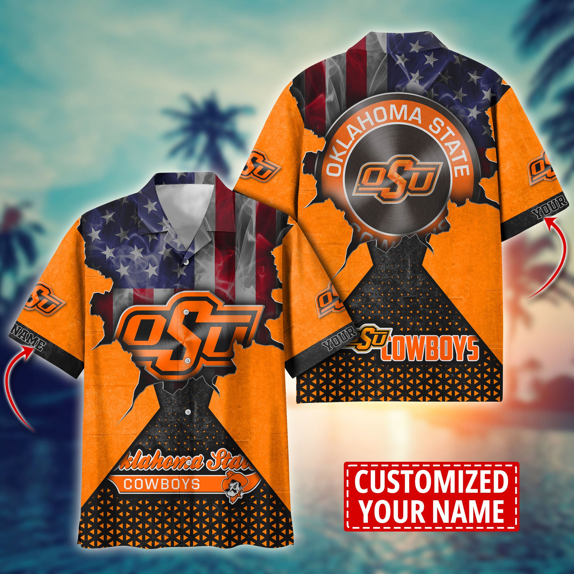 Oklahoma State Cowboys Custom Aloha Shirt Trending Summer. Gift For Fan H57952