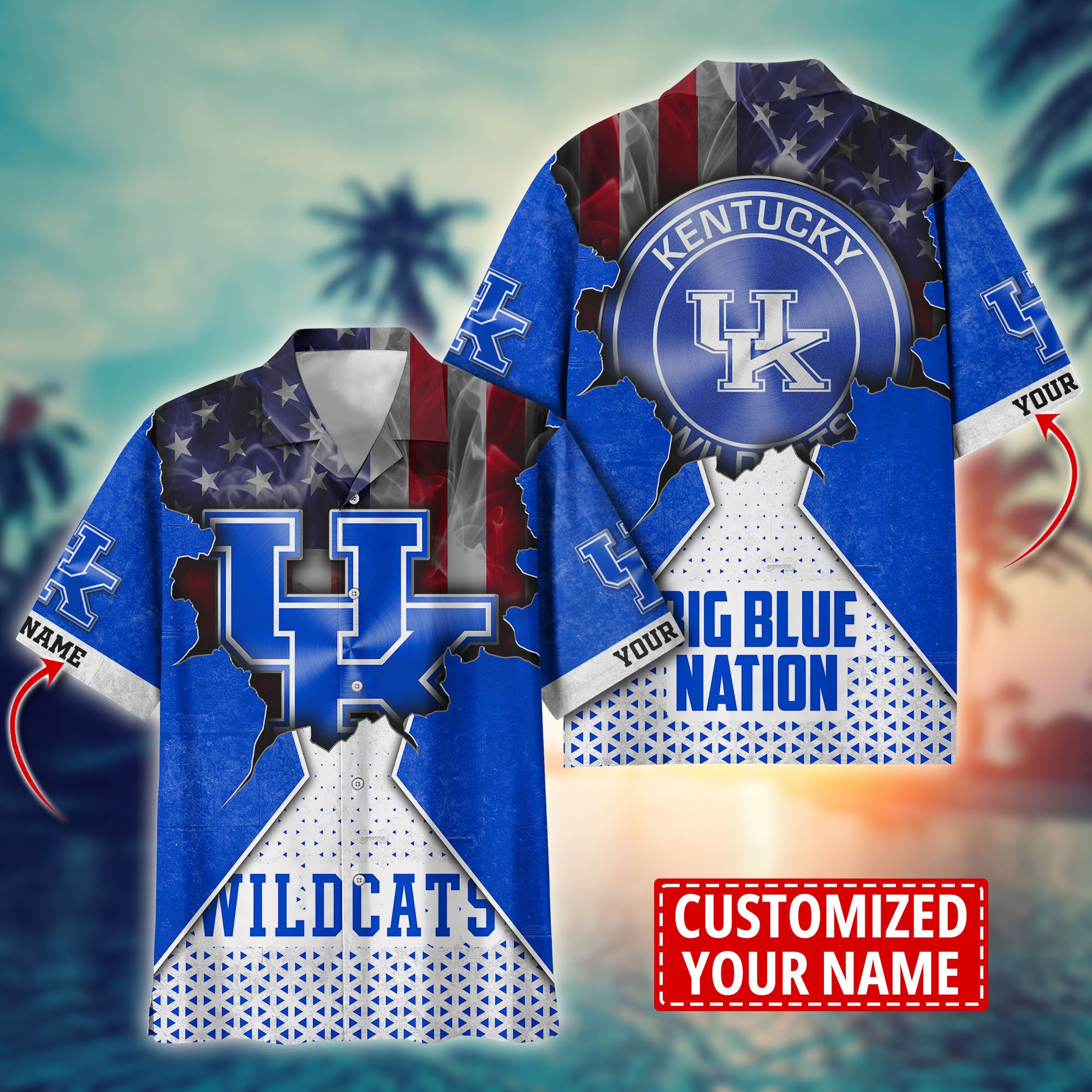 Kentucky Wildcats Custom Aloha Shirt Trending Summer. Gift For Fan H57952