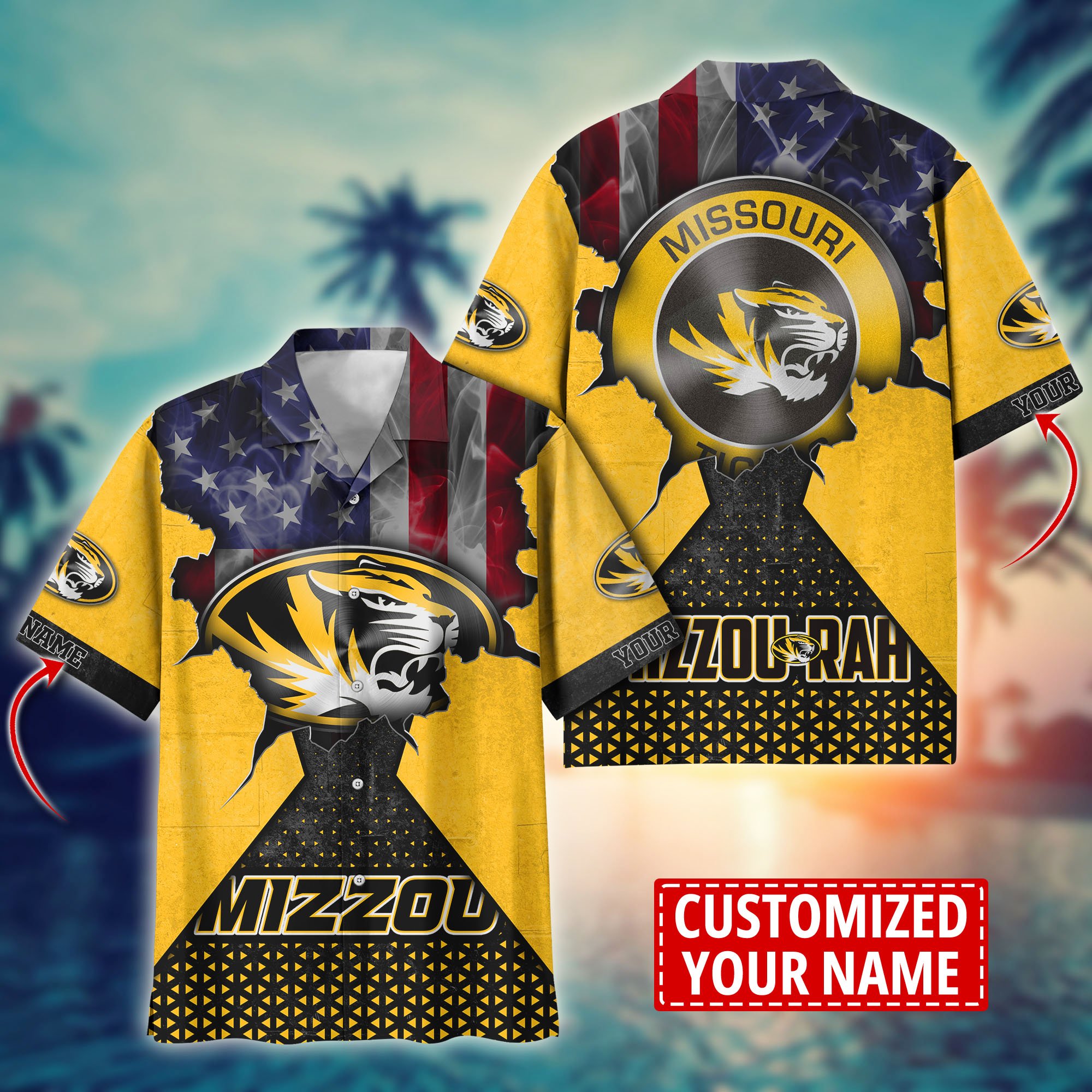 Missouri Tigers Custom Aloha Shirt Trending Summer. Gift For Fan H57952