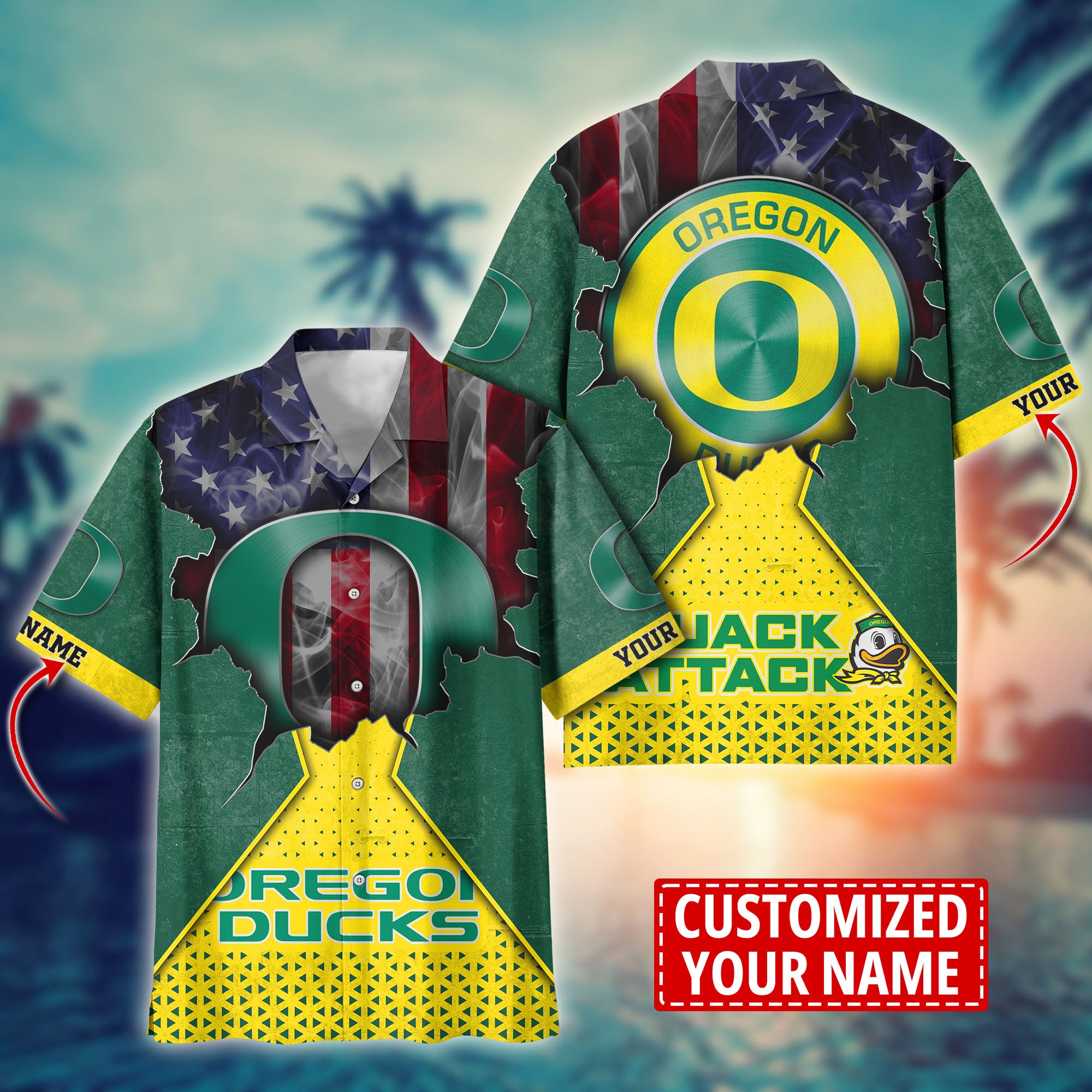 Oregon Ducks Custom Aloha Shirt Trending Summer. Gift For Fan H57952