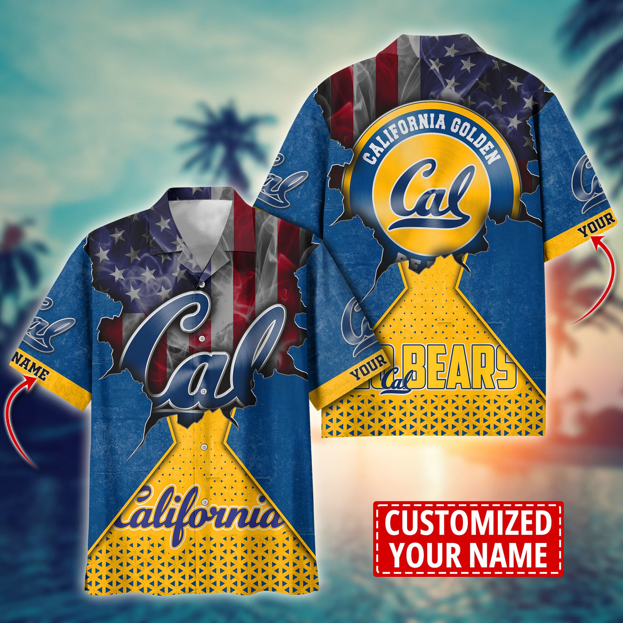 California Golden Bears Custom Aloha Shirt Trending Summer. Gift For Fan H57952