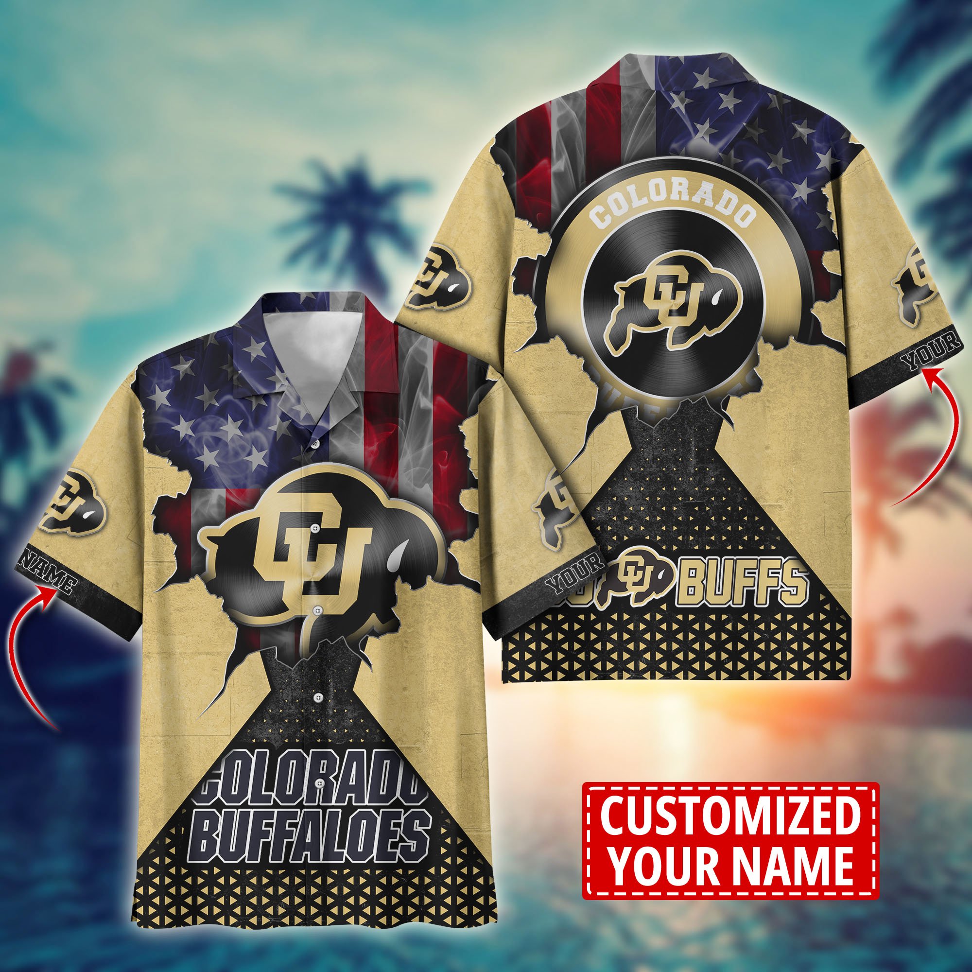 Colorado Buffaloes Custom Aloha Shirt Trending Summer. Gift For Fan H57952