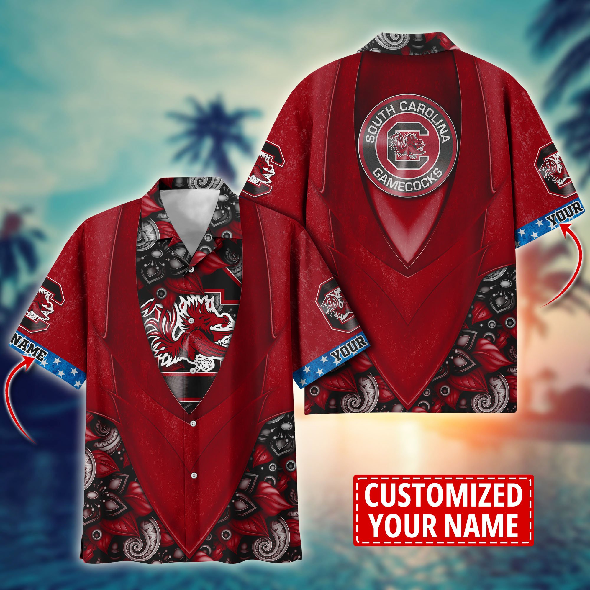 South Carolina Gamecocks Custom Aloha Shirt Trending Summer. Gift For Fan H58002