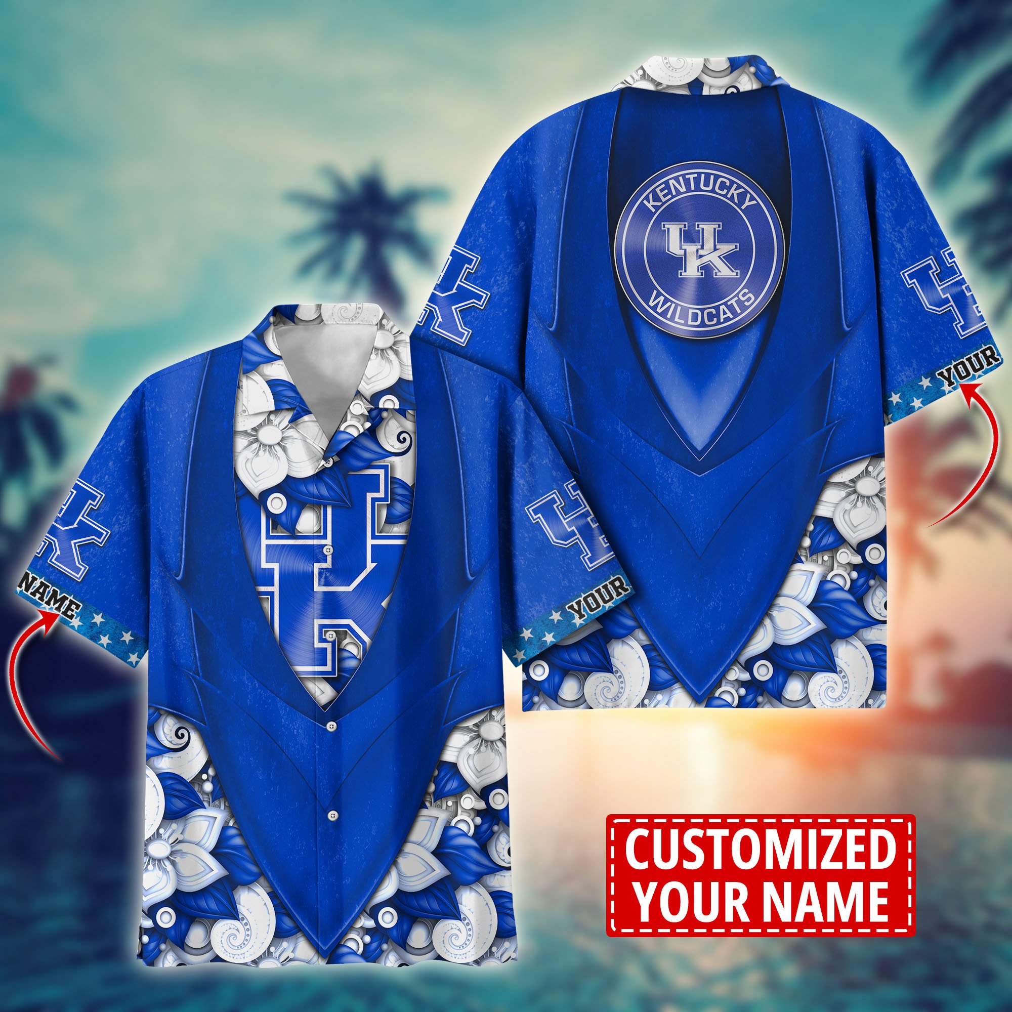 Kentucky Wildcats Custom Aloha Shirt Trending Summer. Gift For Fan H58002