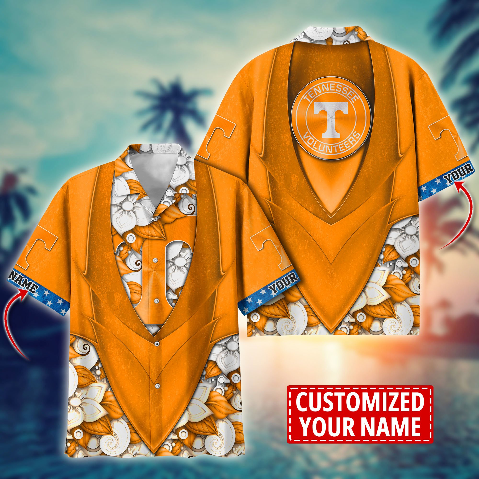 Tennessee Volunteers Custom Aloha Shirt Trending Summer. Gift For Fan H58002