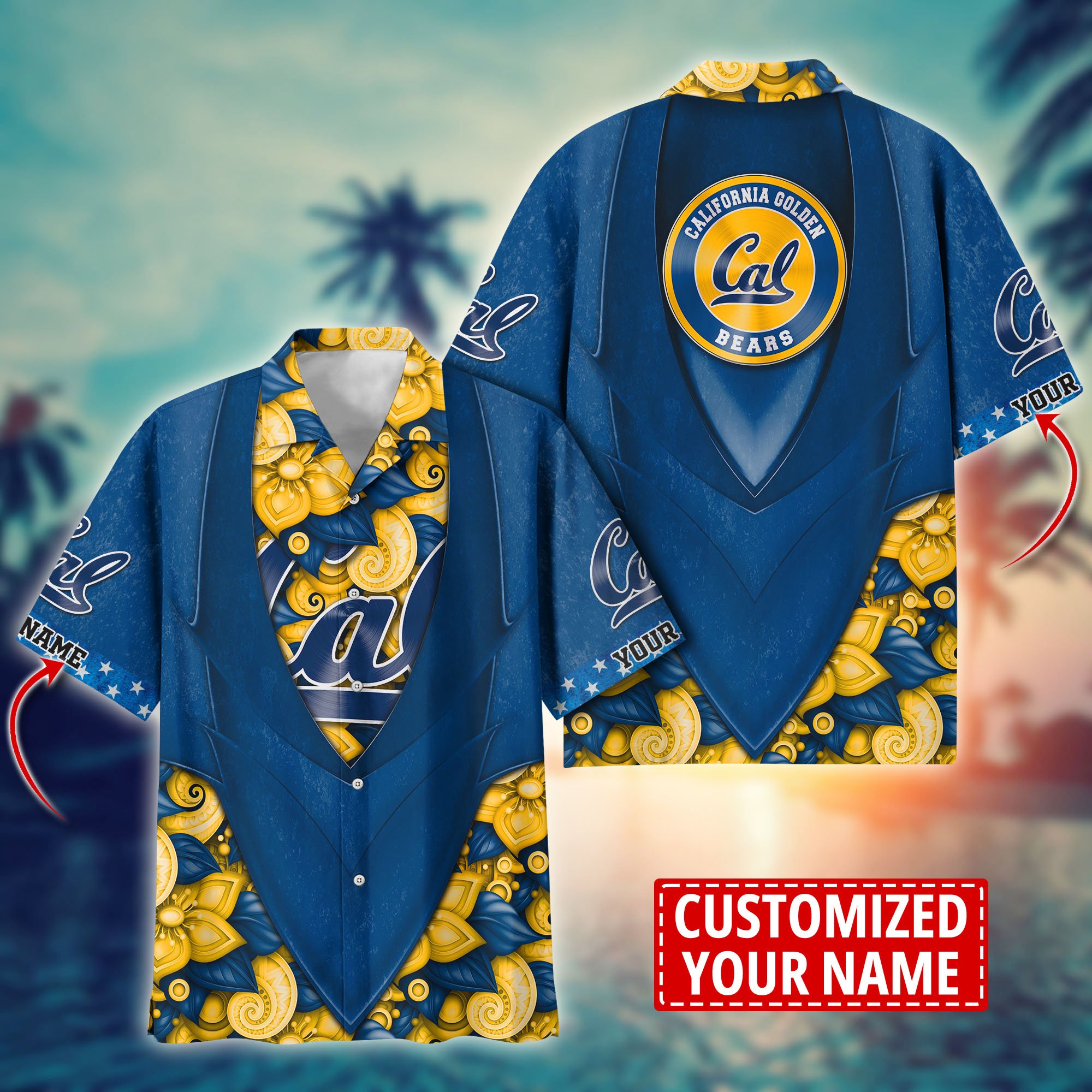 California Golden Bears Custom Aloha Shirt Trending Summer. Gift For Fan H58002