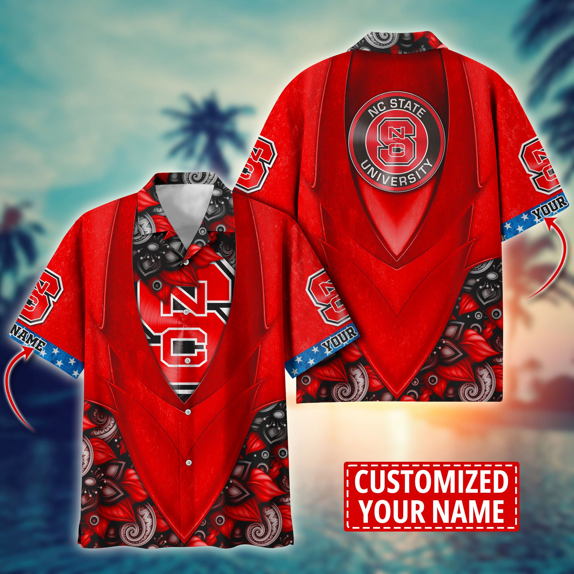 NC State Wolfpack Custom Aloha Shirt Trending Summer. Gift For Fan H58002