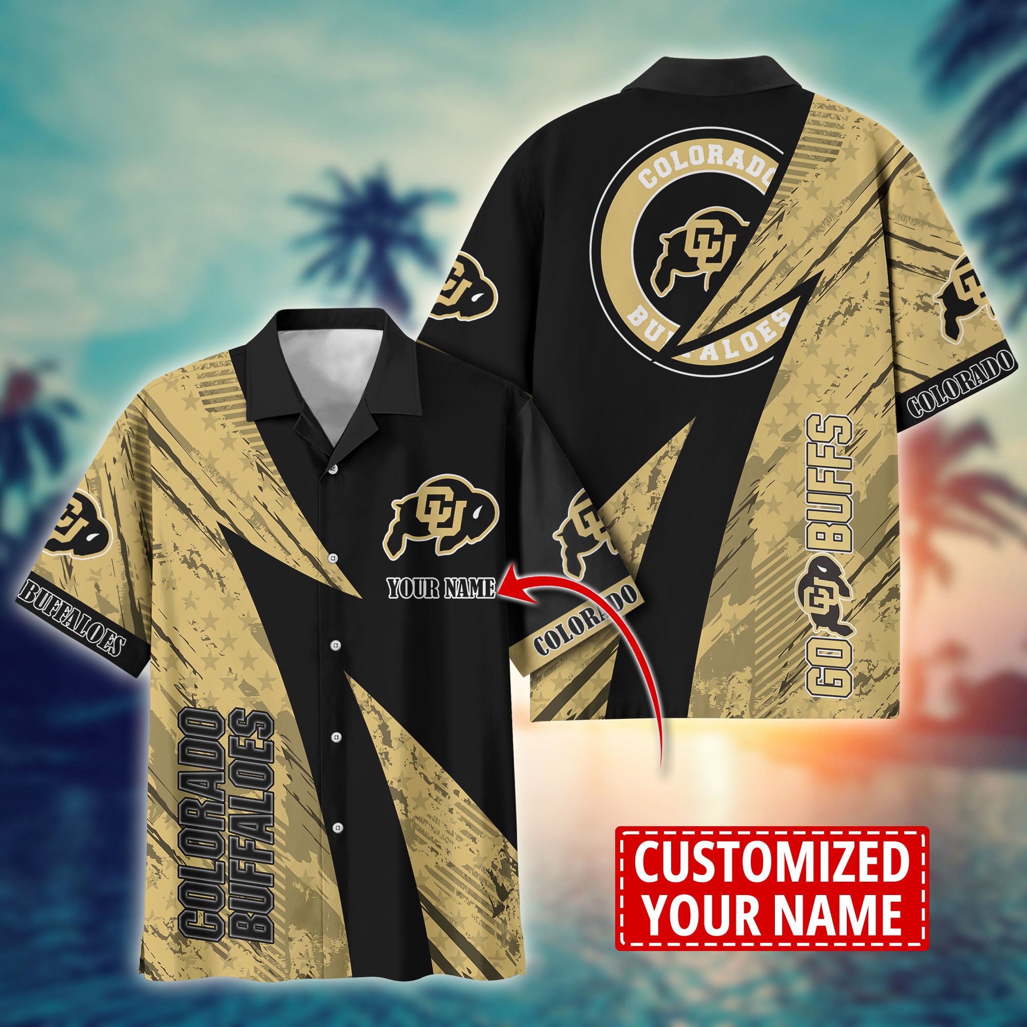 Colorado Buffaloes Custom Aloha Shirt Trending Summer. Gift For Fan H58020