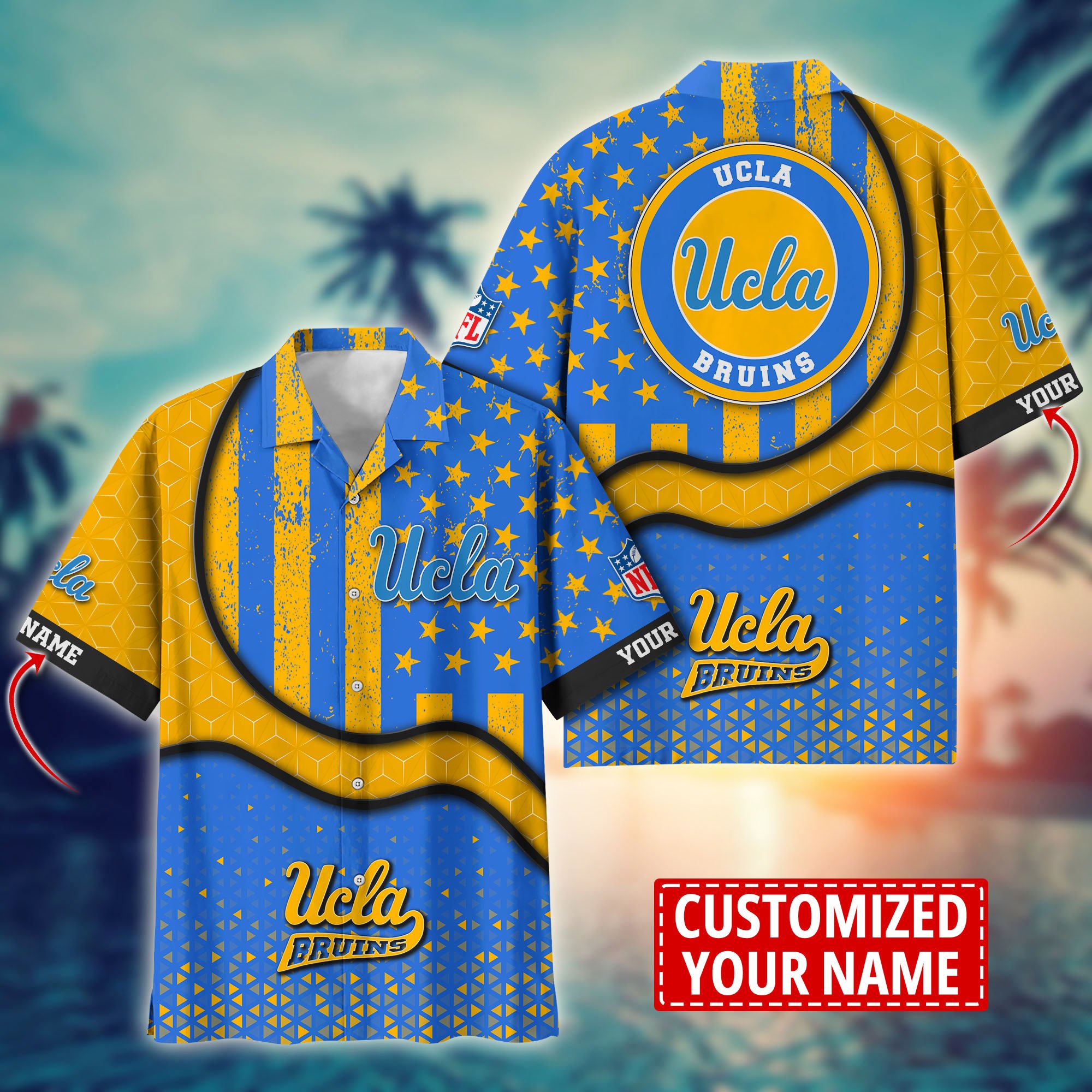 UCLA Bruins Aloha Shirt Trending Summer. Custom Summer Football Shirts H58141