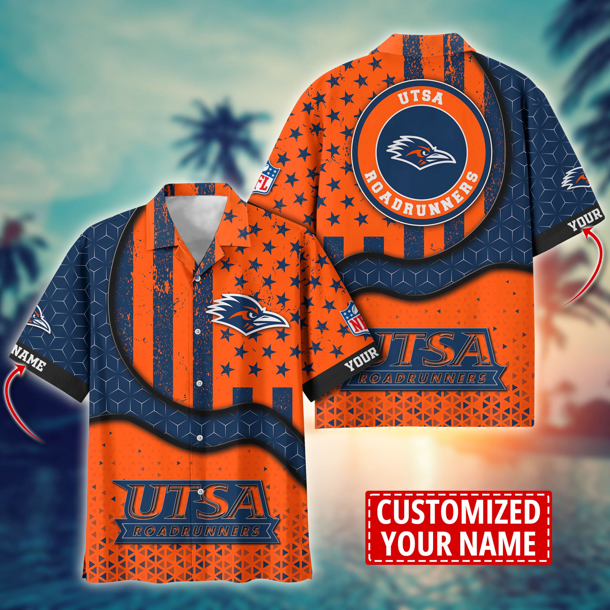 UTSA Roadrunners Aloha Shirt Trending Summer. Custom Summer Football Shirts H58141