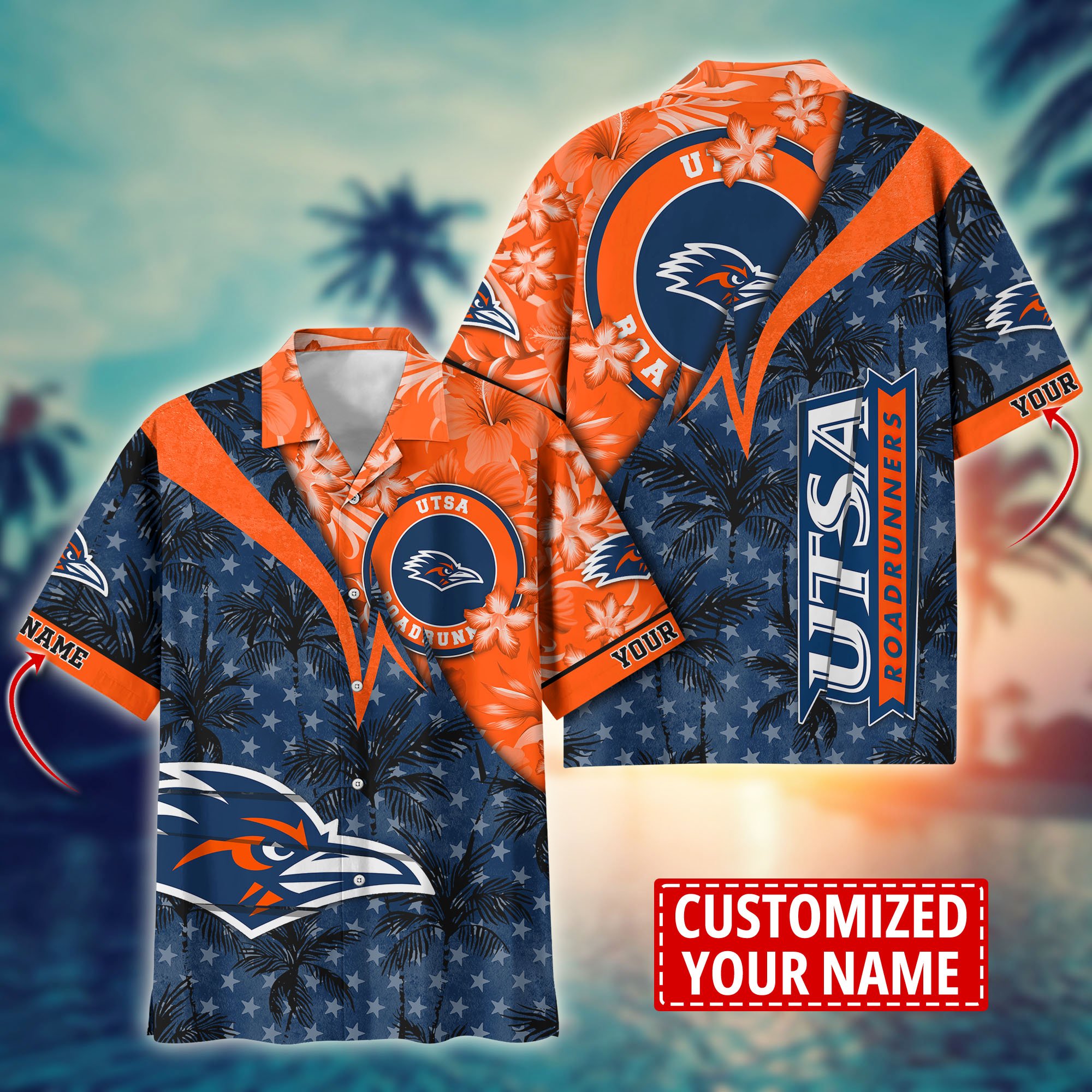 UTSA Roadrunners Aloha Shirt Trending Summer. Custom Summer Football Shirts H58195