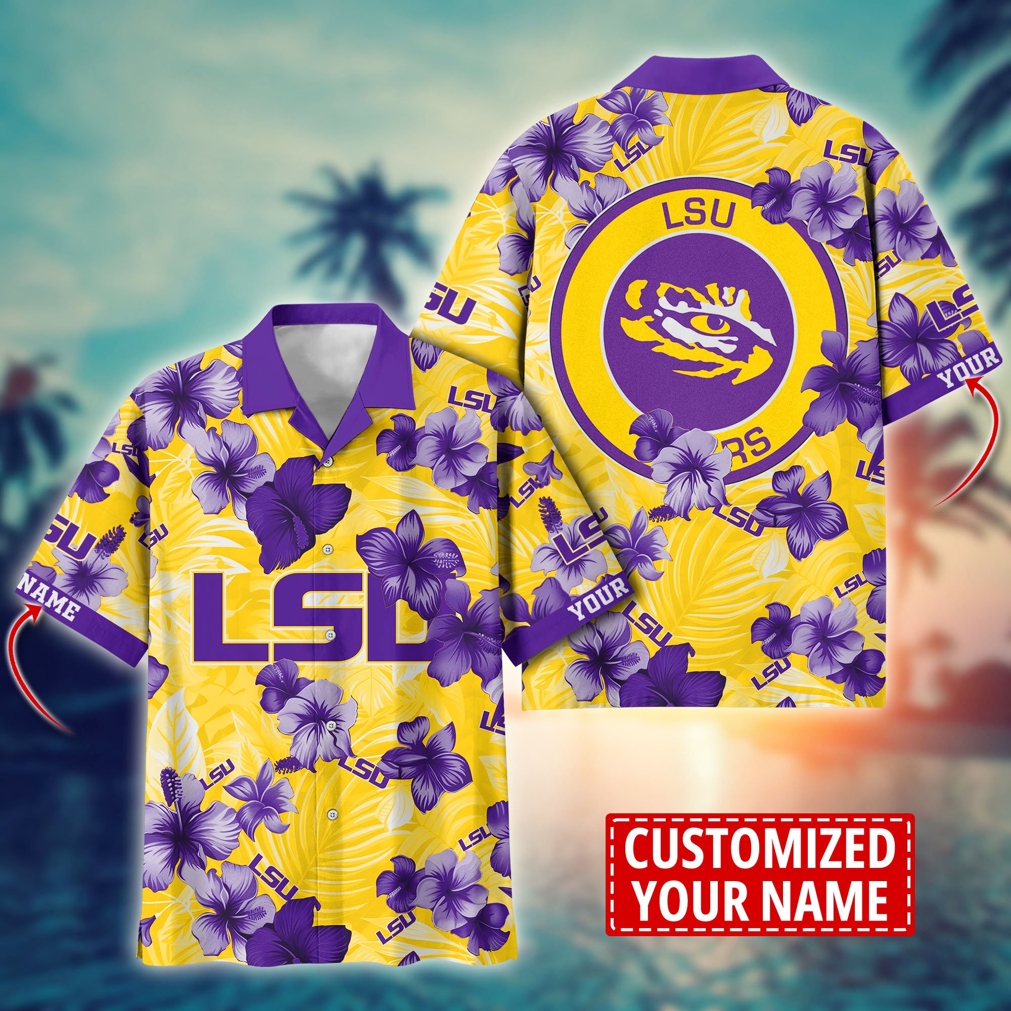 LSU TIGERS Custom Aloha Shirt Trending Summer. Gift For Fan H58274