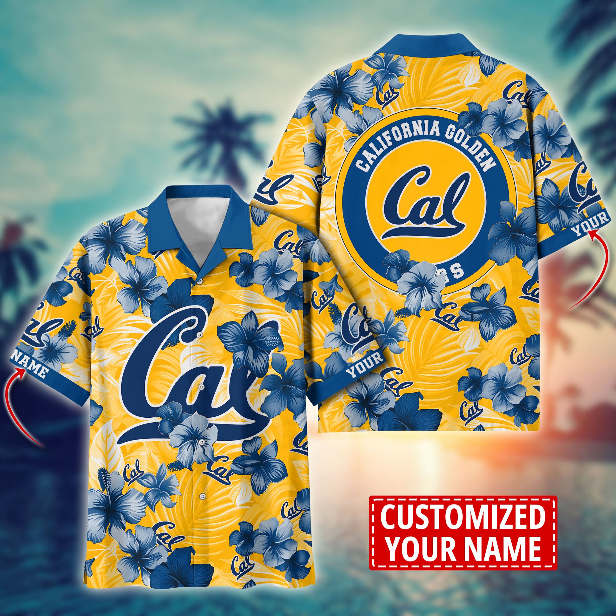 California Golden Bears Custom Aloha Shirt Trending Summer. Gift For Fan H58274