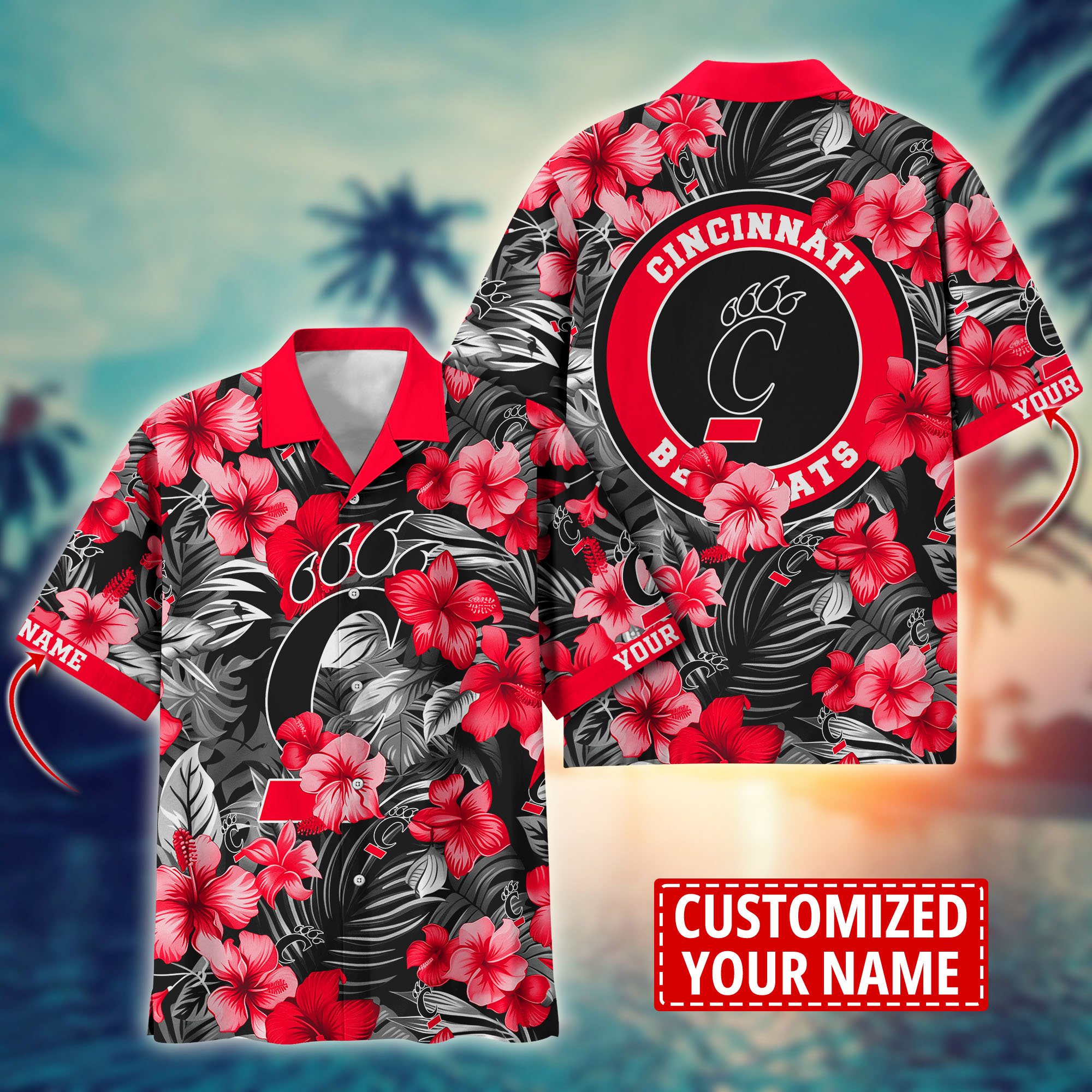 Cincinnati Bearcats Custom Aloha Shirt Trending Summer. Gift For Fan H58274