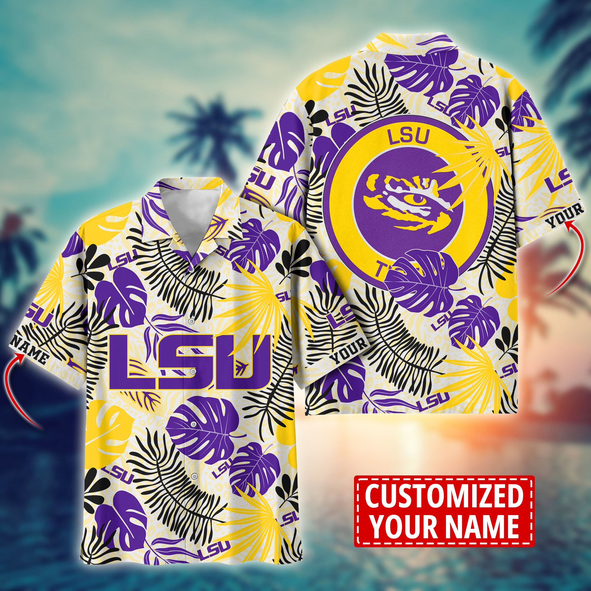 LSU TIGERS Custom Aloha Shirt Trending Summer. Gift For Fan H58296