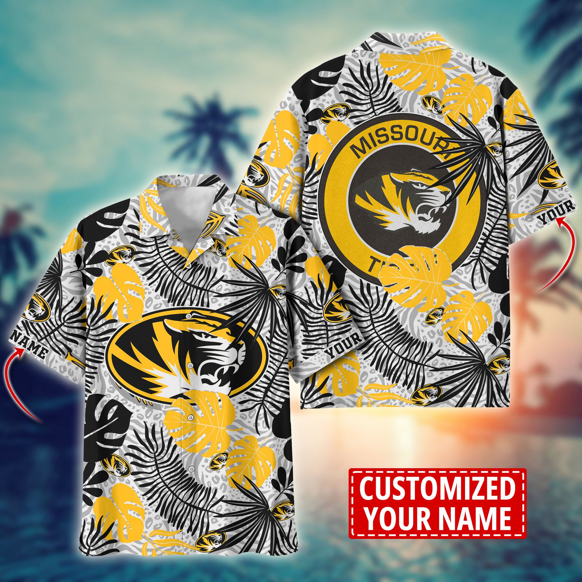 Missouri Tigers Custom Aloha Shirt Trending Summer. Gift For Fan H58296