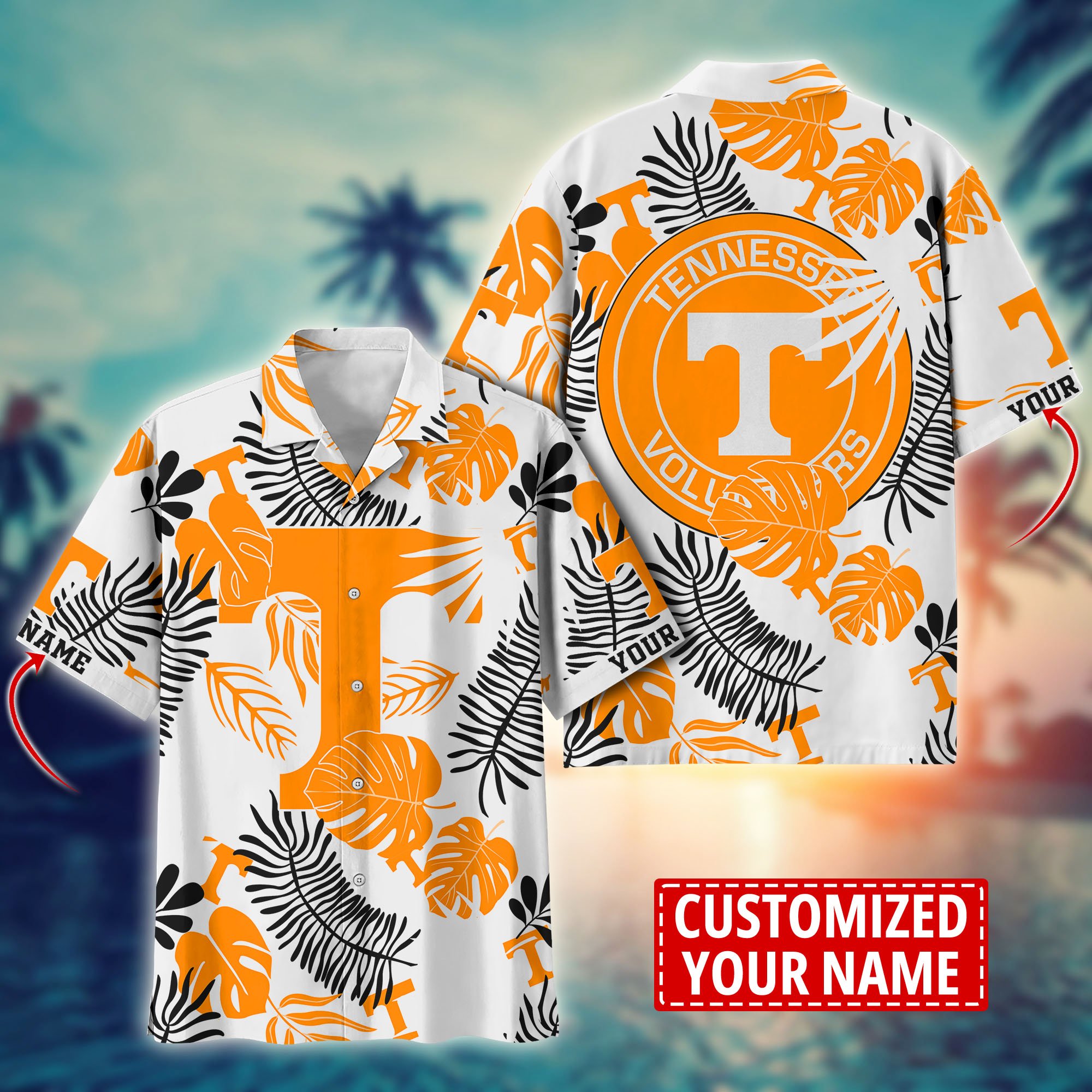 Tennessee Volunteers Custom Aloha Shirt Trending Summer. Gift For Fan H58296