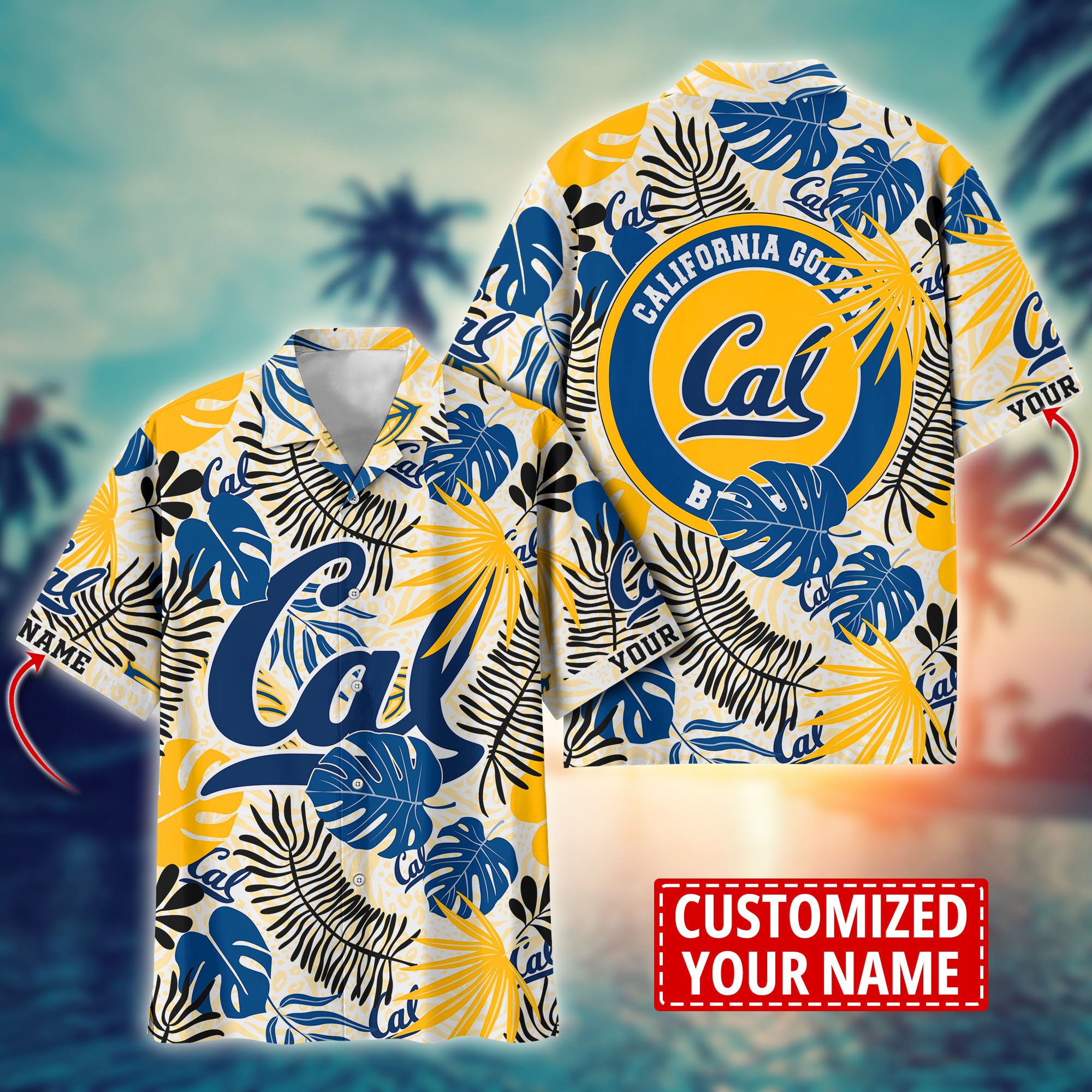 California Golden Bears Custom Aloha Shirt Trending Summer. Gift For Fan H58296