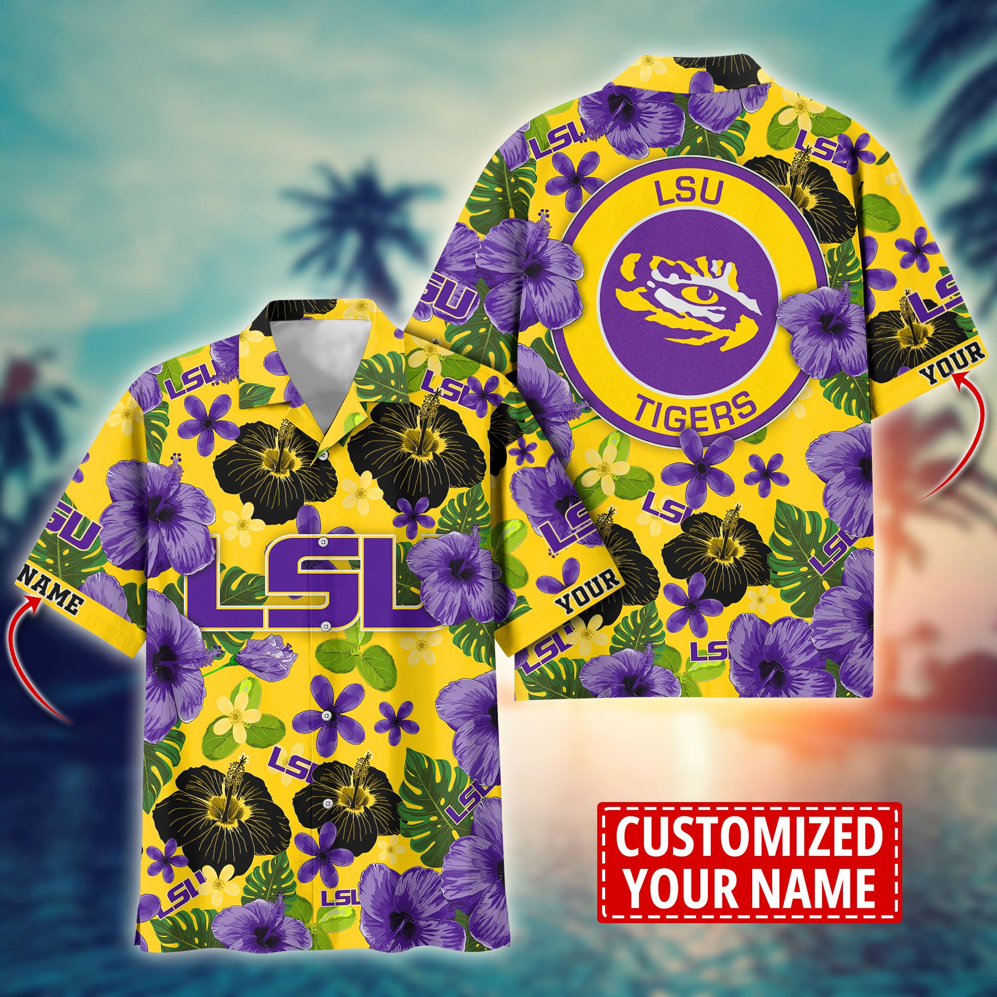 LSU TIGERS Custom Aloha Shirt Trending Summer. Gift For Fan H58317