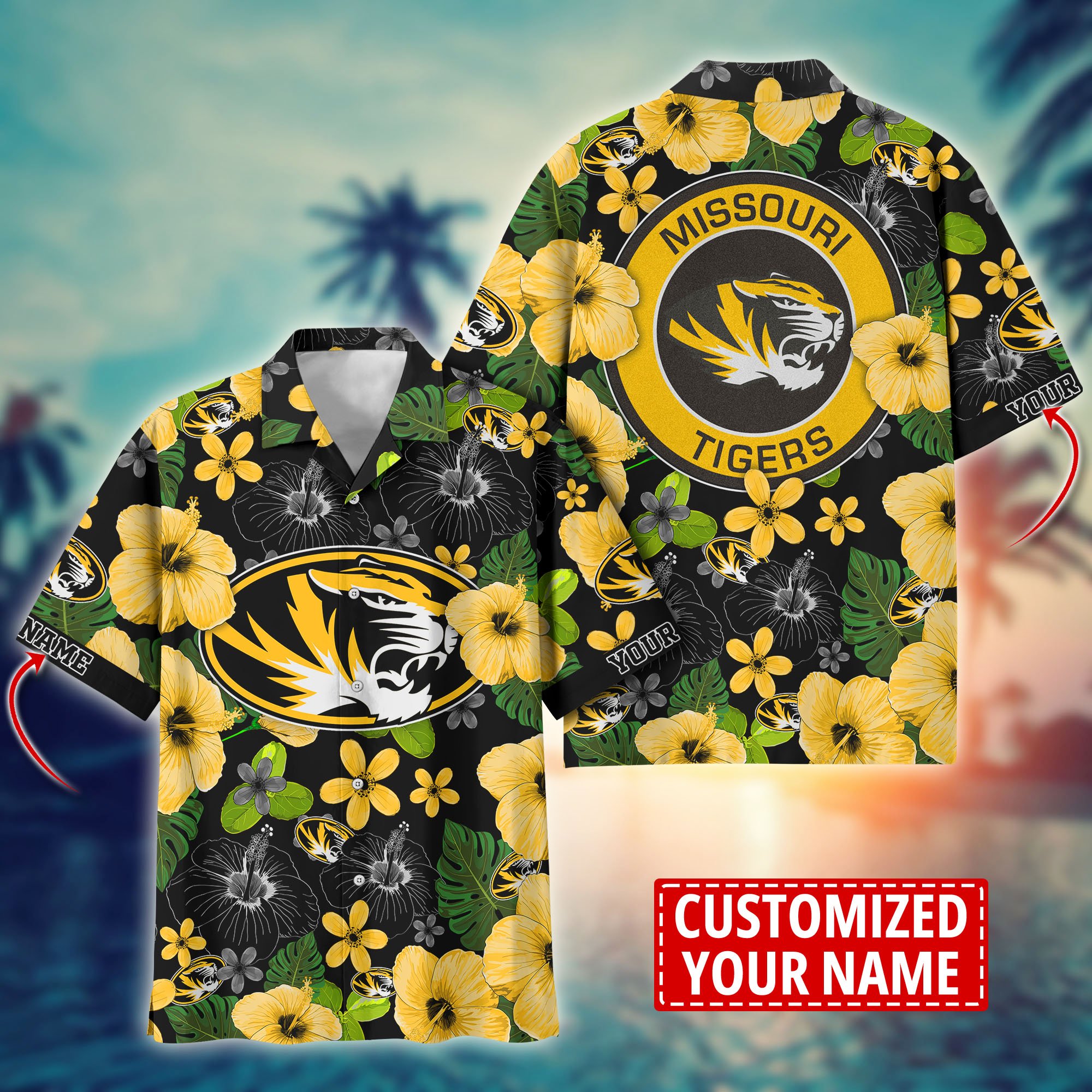 Missouri Tigers Custom Aloha Shirt Trending Summer. Gift For Fan H58317