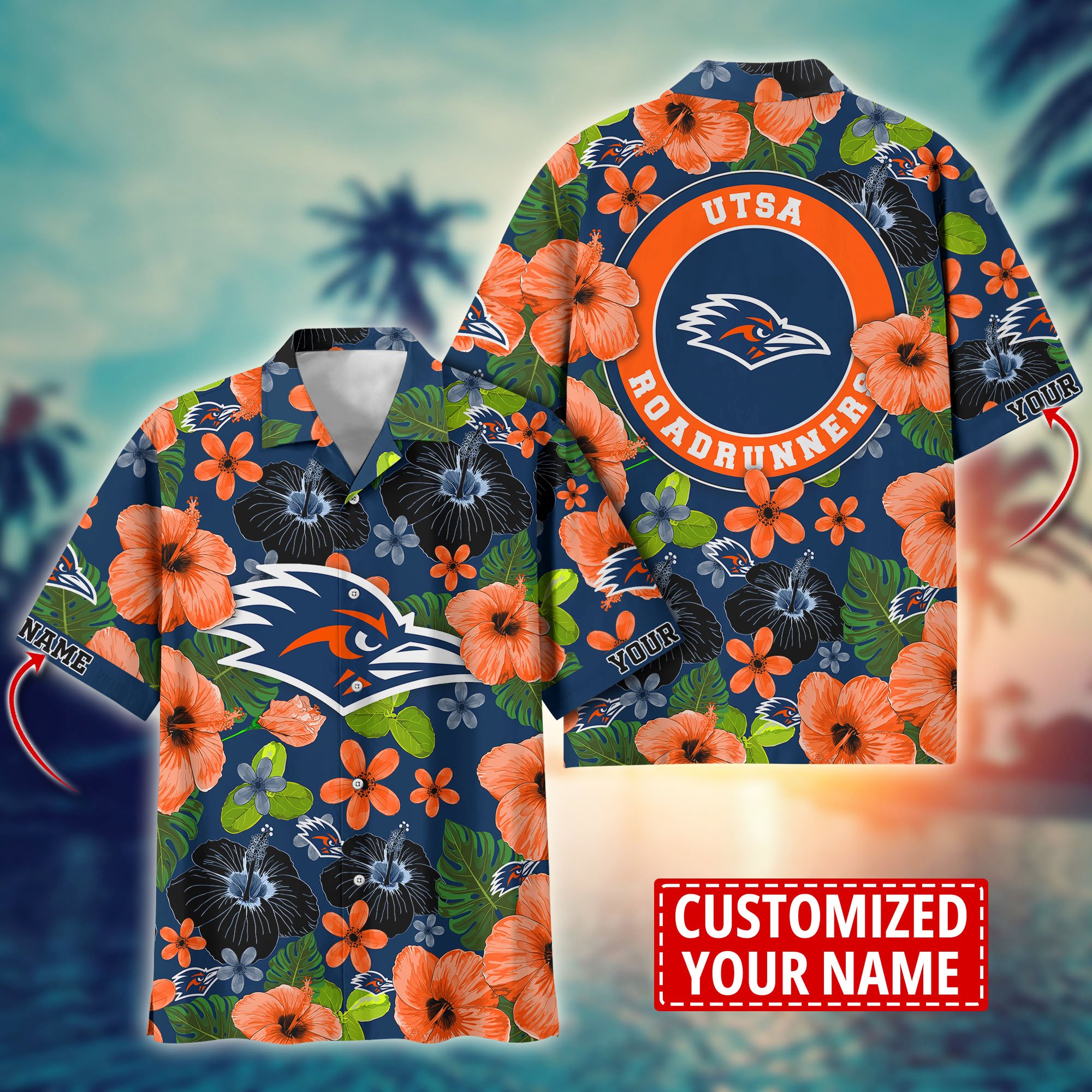 UTSA Roadrunners Custom Aloha Shirt Trending Summer. Gift For Fan H58317