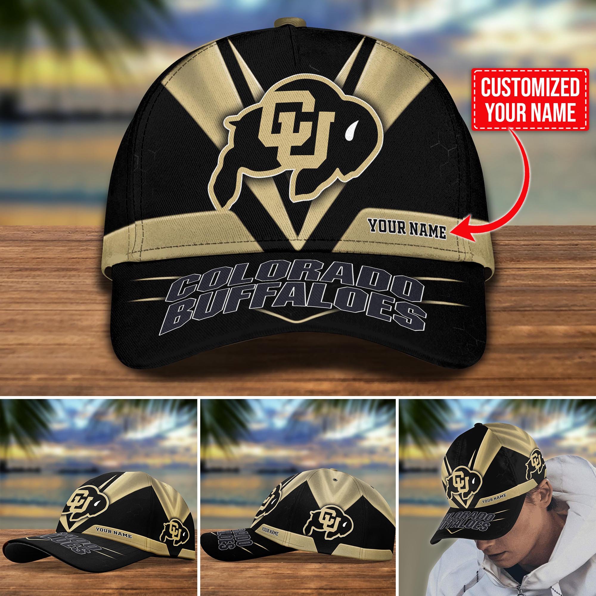 Colorado Buffaloes Customized Cap Hot Trending. Gift For Fan H58365