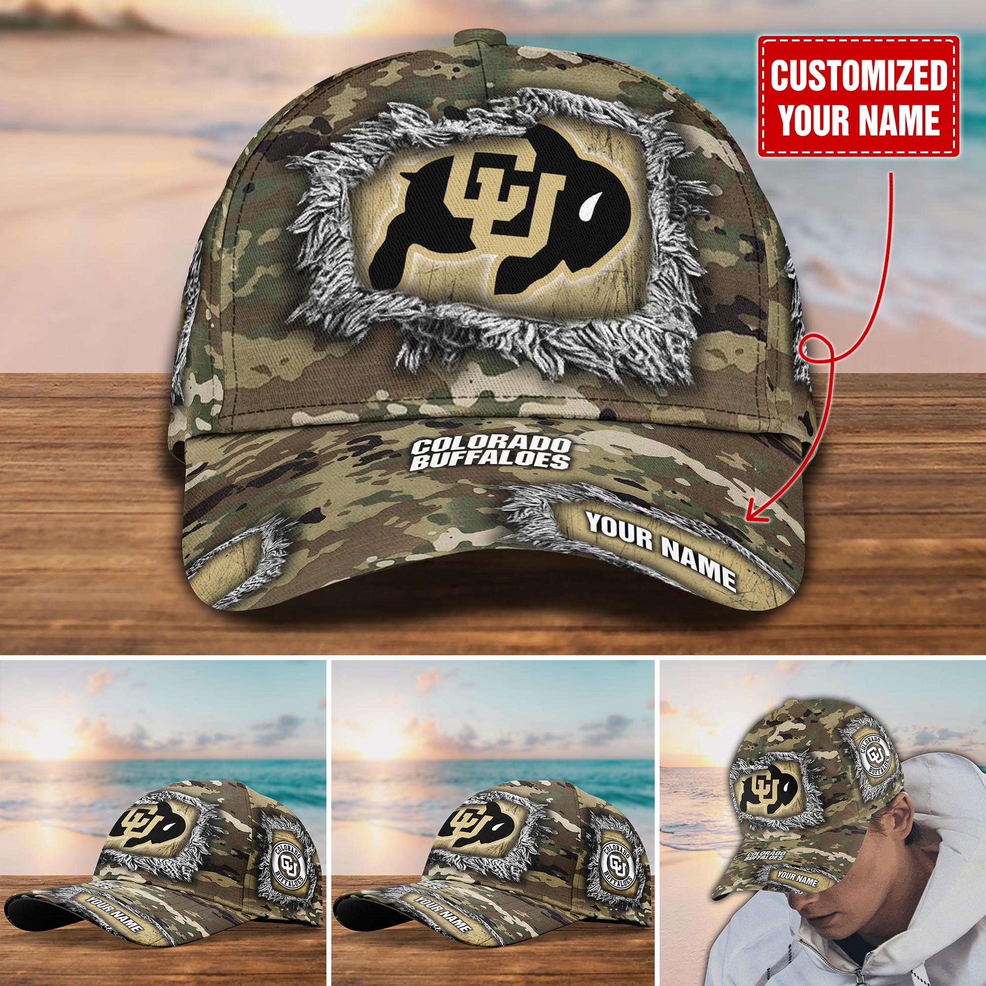 Colorado Buffaloes Customized Cap Hot Trending. Gift For Fan H58517