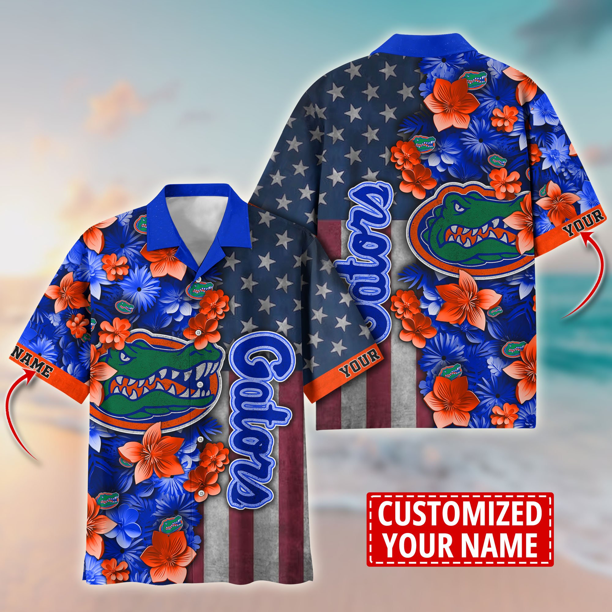 Florida Gators Aloha Shirt Trending Summer. Custom Summer Football Shirts T58528