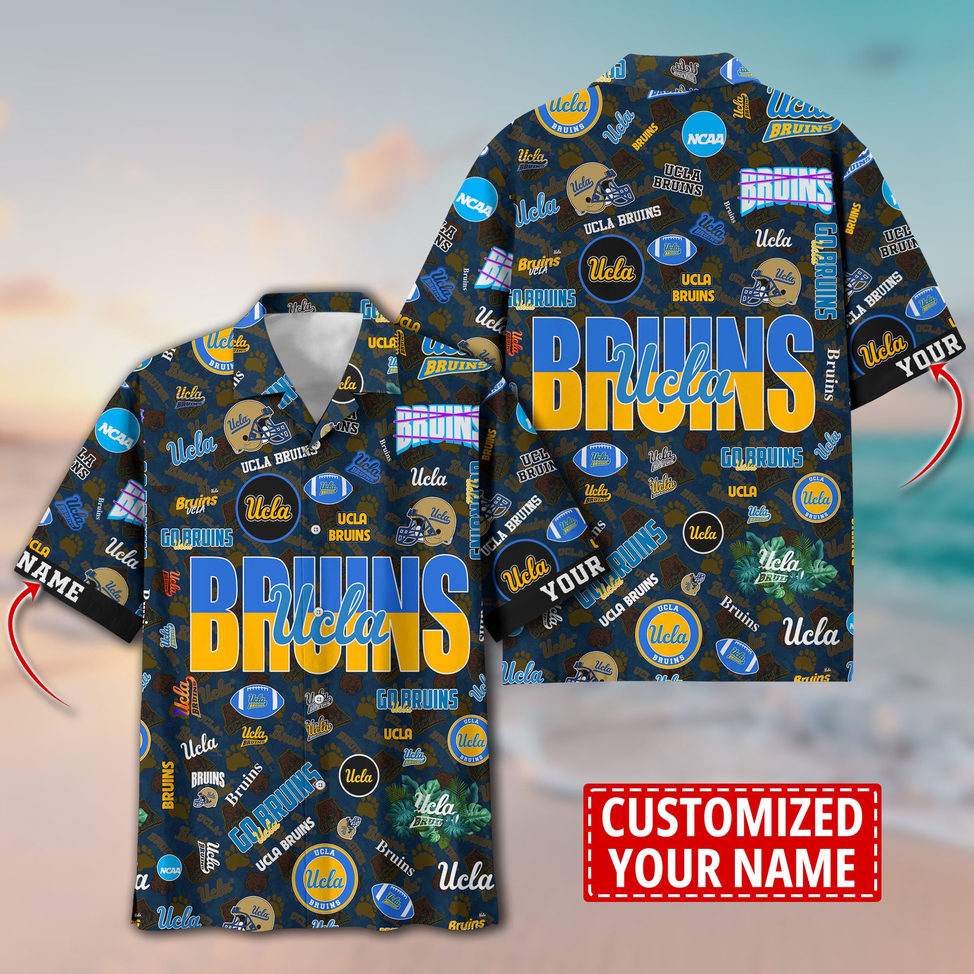 UCLA Bruins Aloha Shirt Trending Summer. Custom Summer Football Shirts H58593