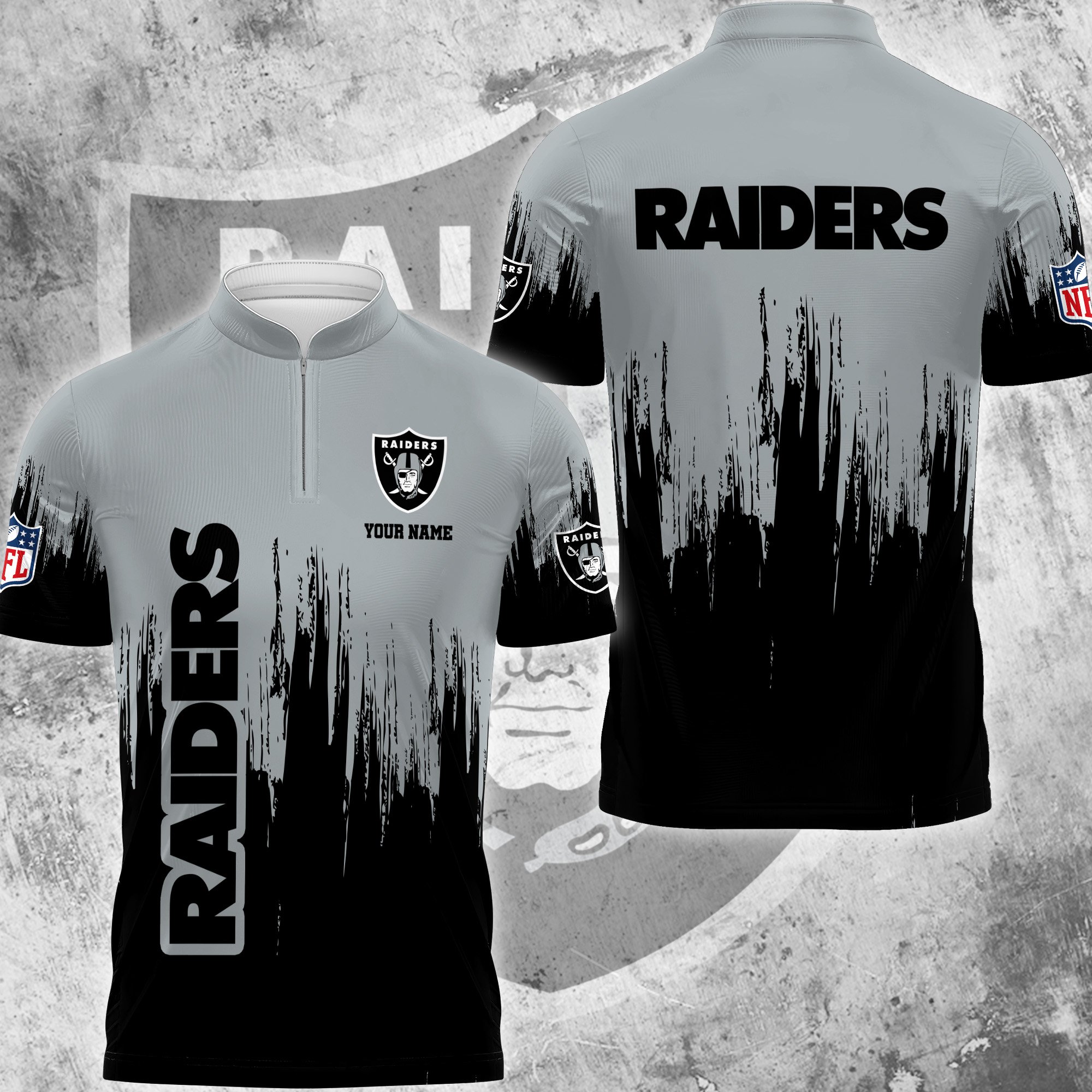 Las Vegas Raiders Polo Shirt Custom Your Name, Football Team Polo Shirt, Gifts For Football Lovers EHIVM-59078