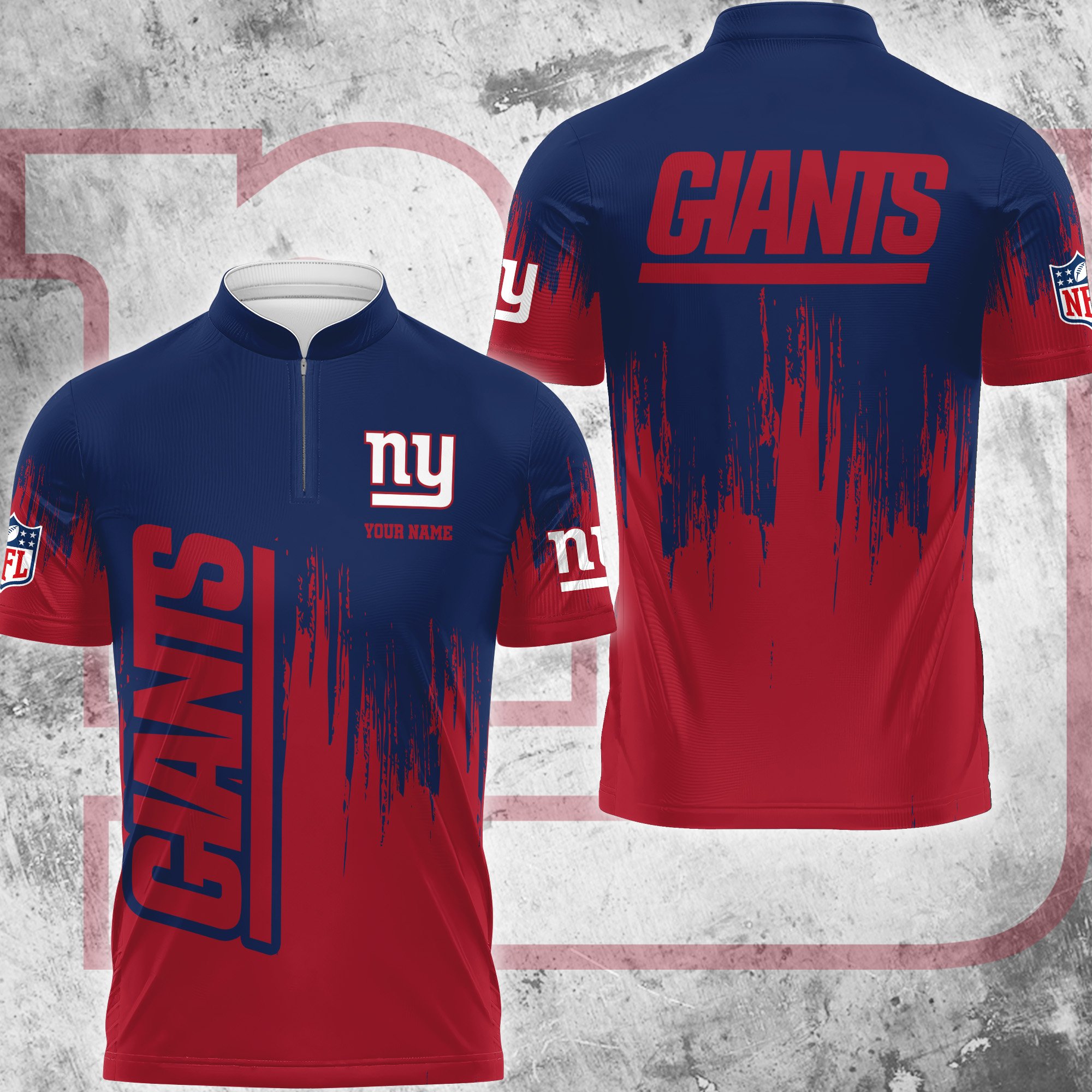 New York Giants Polo Shirt Custom Your Name, Football Team Polo Shirt, Gifts For Football Lovers EHIVM-59078