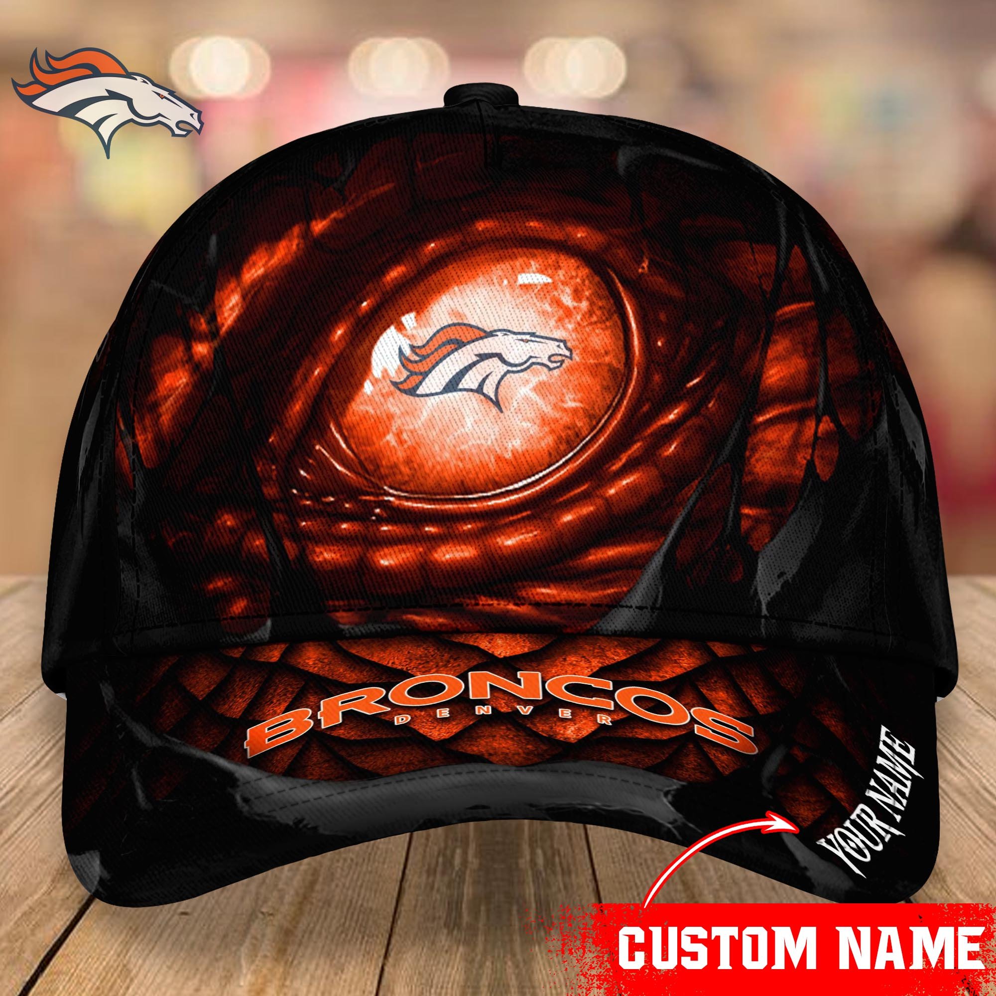 Denver Broncos CAP Custom T-33398