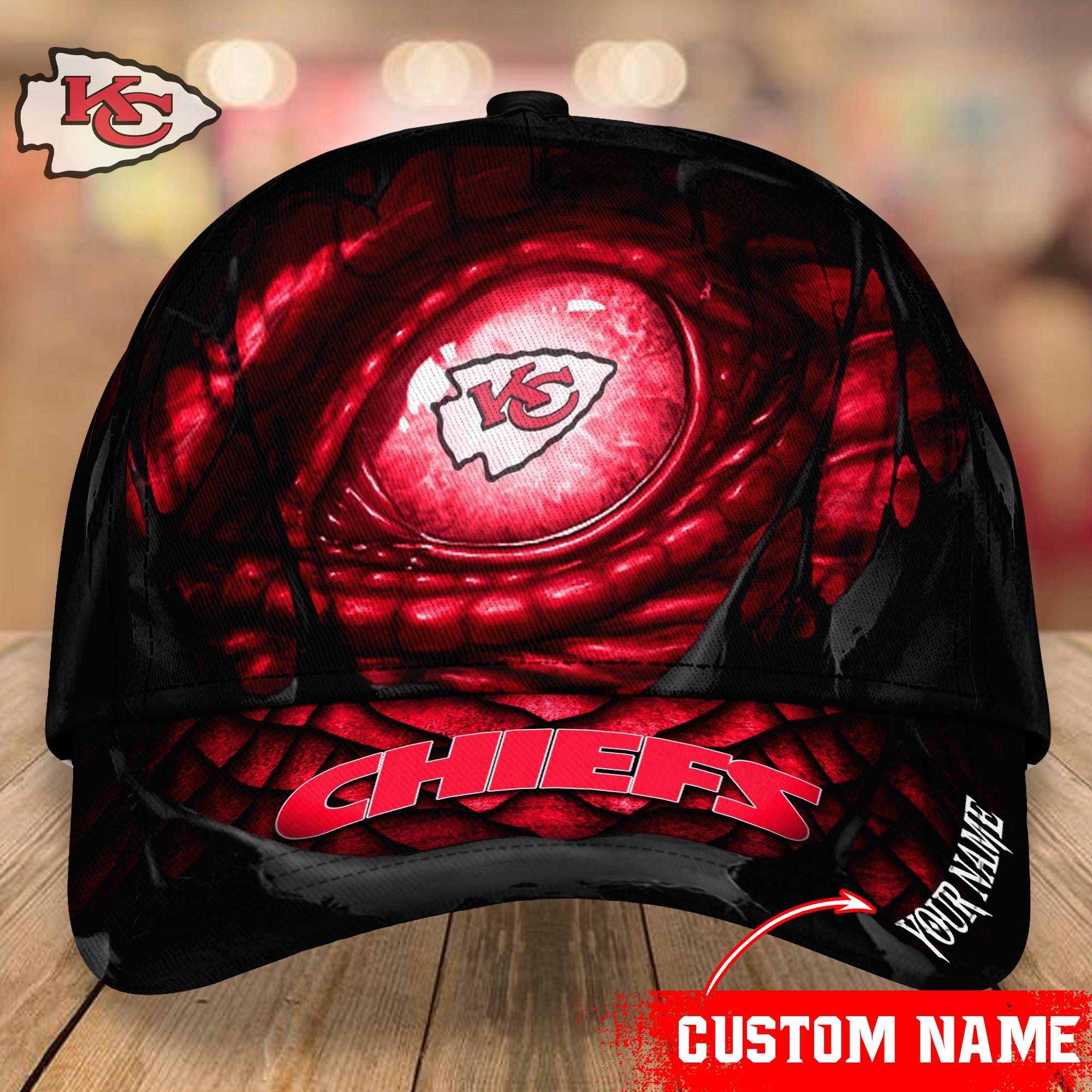 Kansas City Chiefs CAP Custom T-33398
