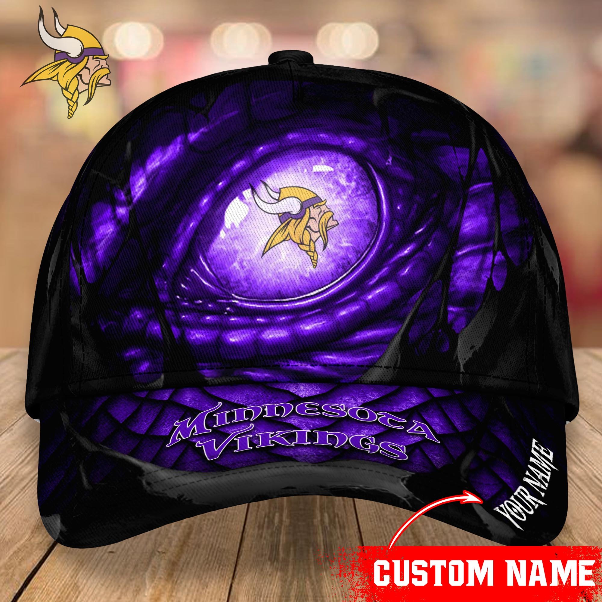 Minnesota Vikings CAP Custom T-33398