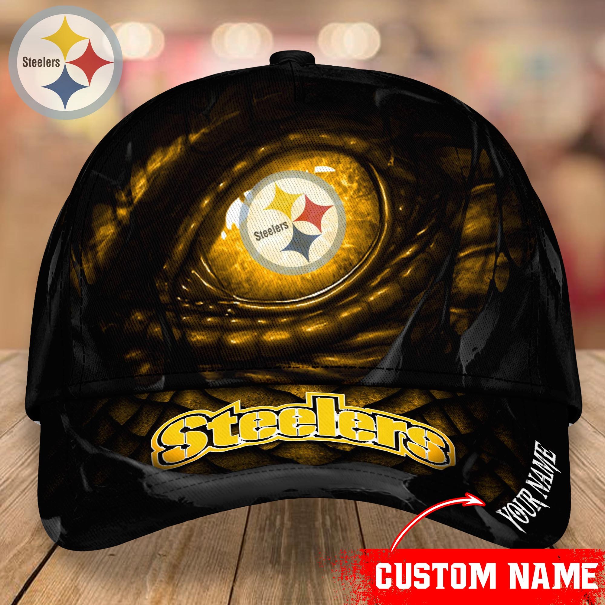 Pittsburgh Steelers CAP Custom T-33398
