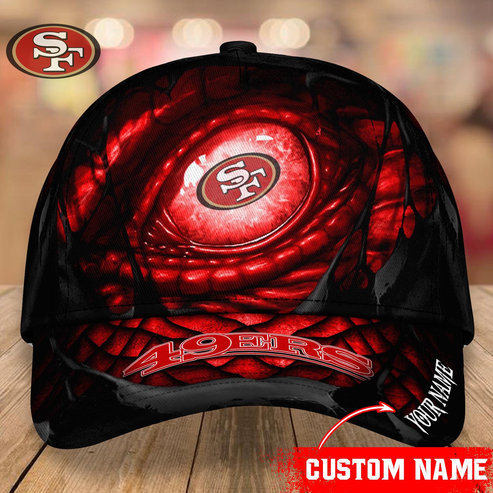 San Francisco 49ers CAP Custom T-33398