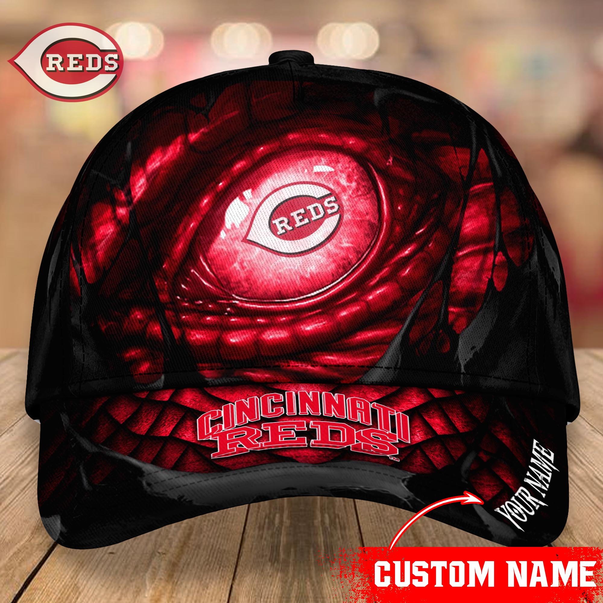 Cincinnati Reds CAP Custom T-33950
