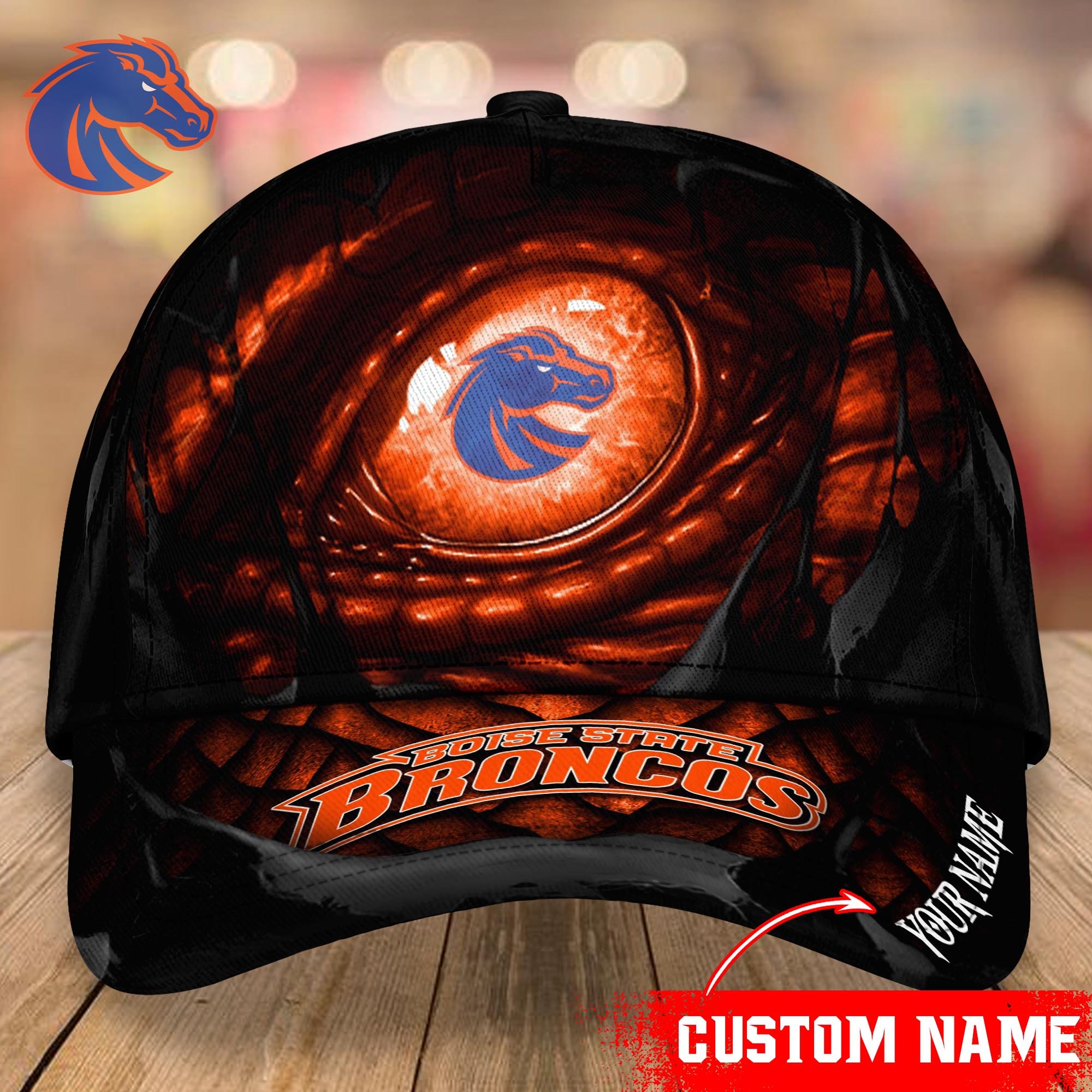 Boise State Broncos CAP Custom T-33951