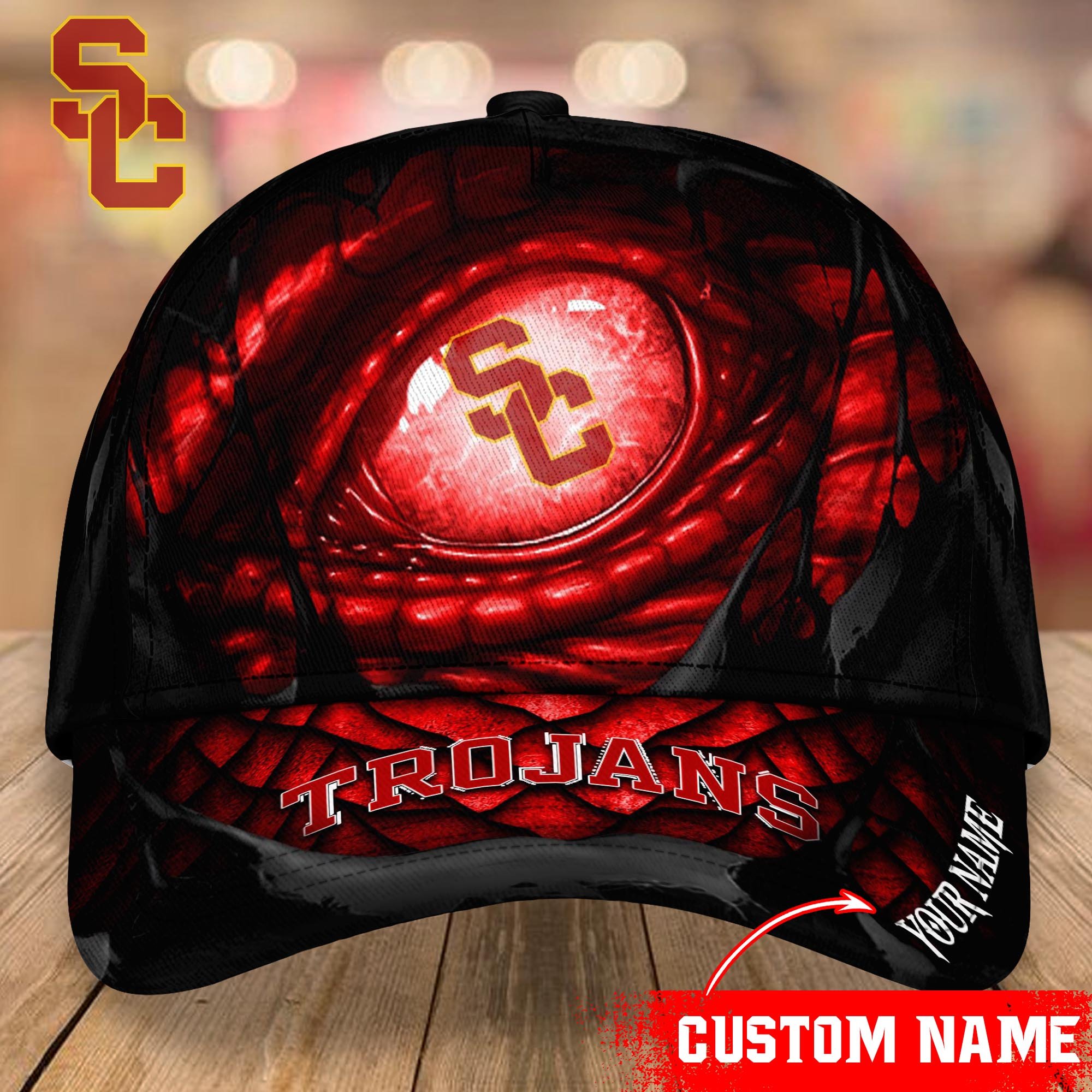 USC Trojans CAP Custom T-33951