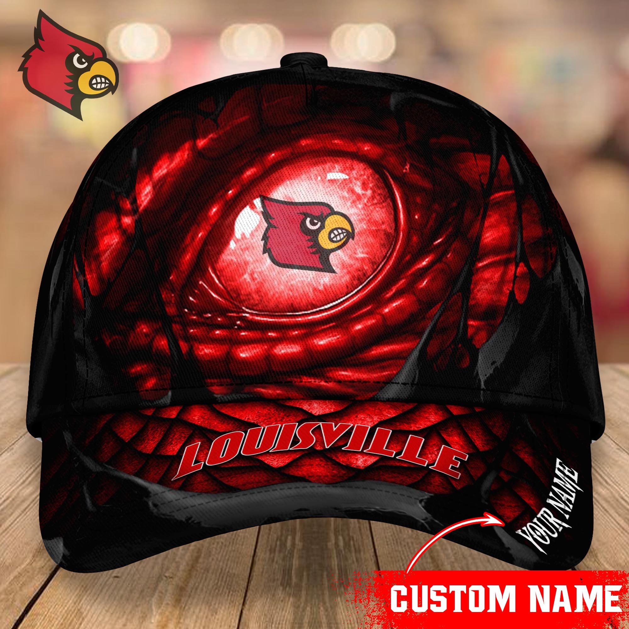 Louisville Cardinals CAP Custom T-33952