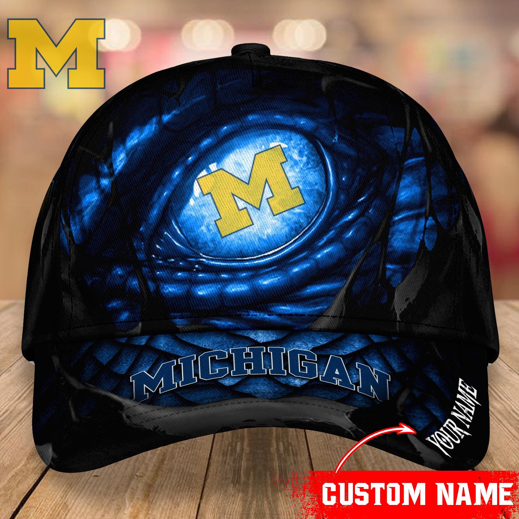 Michigan Wolverines CAP Custom T-33952