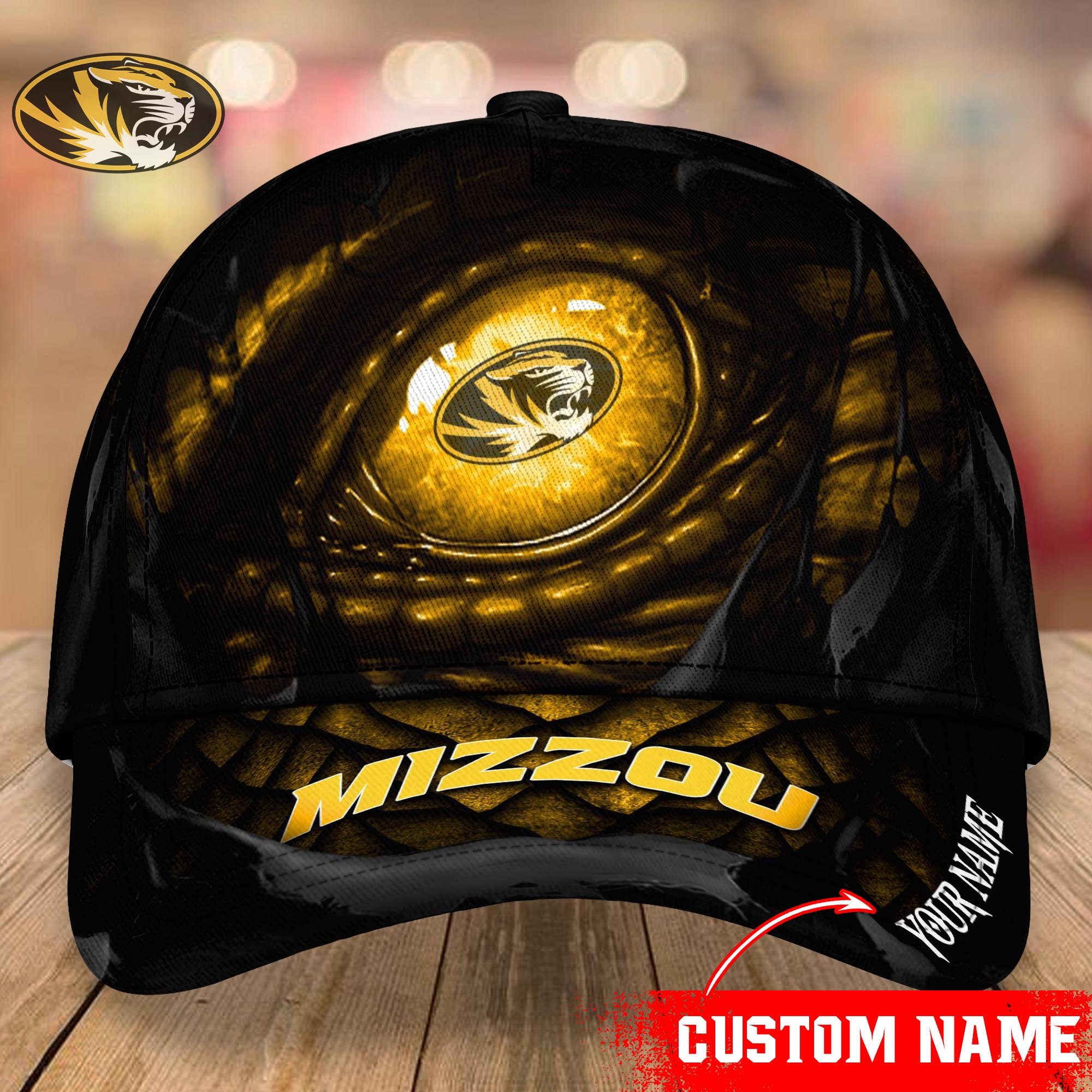 Missouri Tigers CAP Custom T-33952