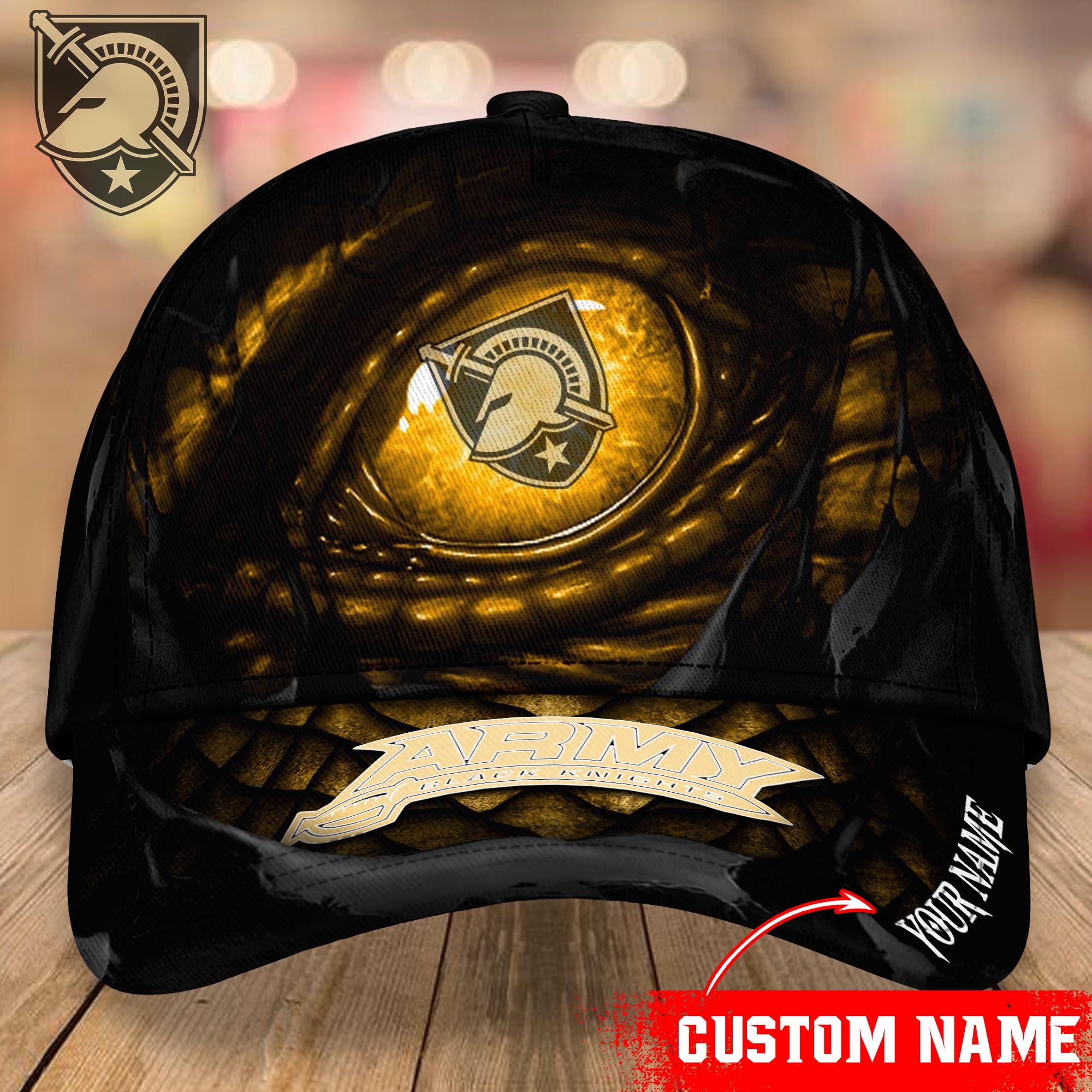 Army Black Knights CAP Custom T-33953