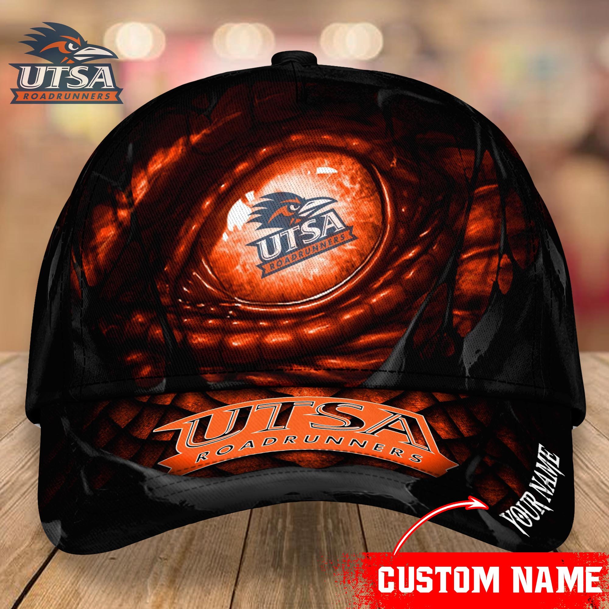 UTSA Roadrunners CAP Custom T-33953