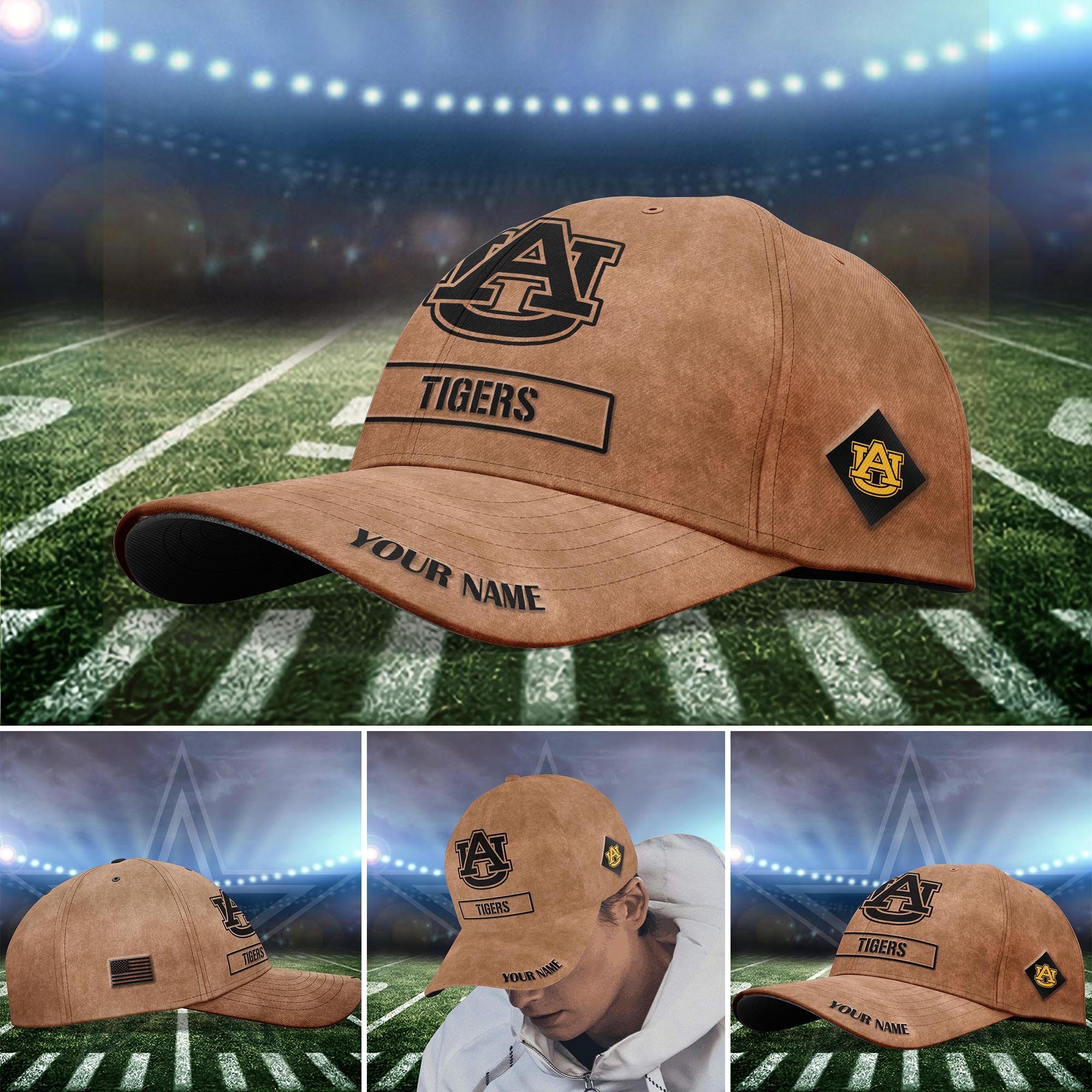Auburn Tigers 2024 SALUTE TO SERVICE CLUB Custom Q-54077